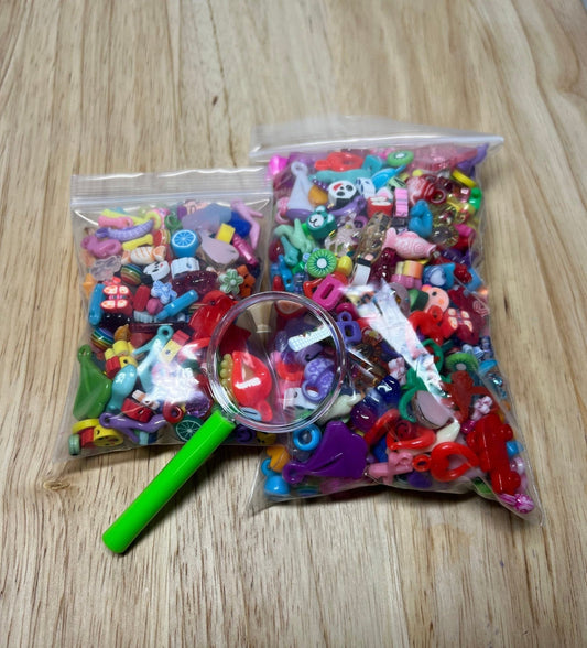 I SPY Trinkets Sensory Bin Fill I Spy Sensory Fill Speech Therapy Mini Objects Play iSpy Trinkets i Spy - Speech and Smile