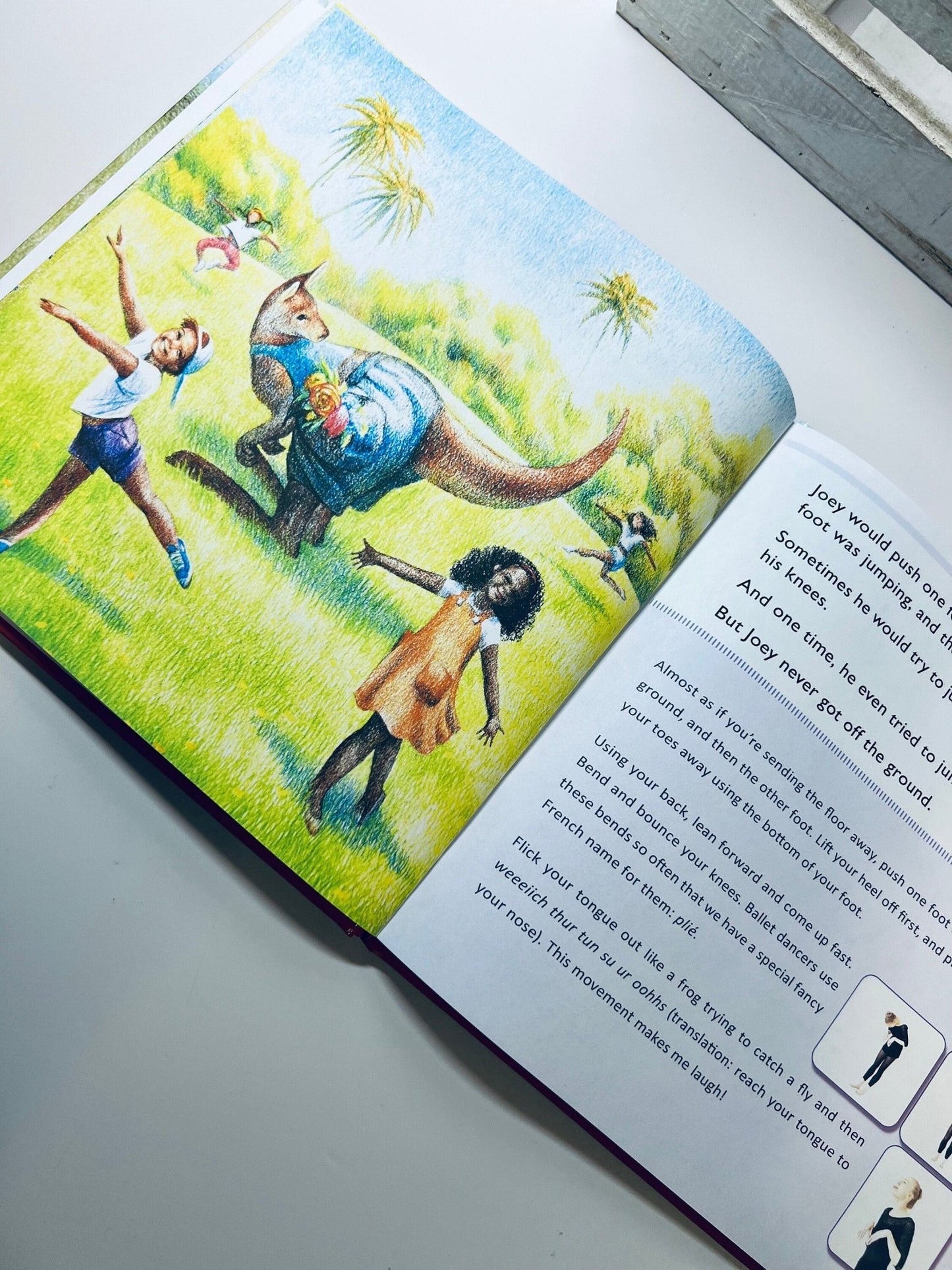 Kangaroo Book Children’s Book with Movement Joey Finds His Jump! Recommended Books for Speech Therapy Story Objects - Speech and Smile
