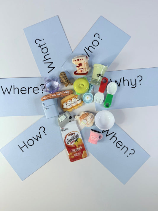 KITCHEN Theme Trinkets Objects Doll House Miniatures Doodads - Speech and Smile