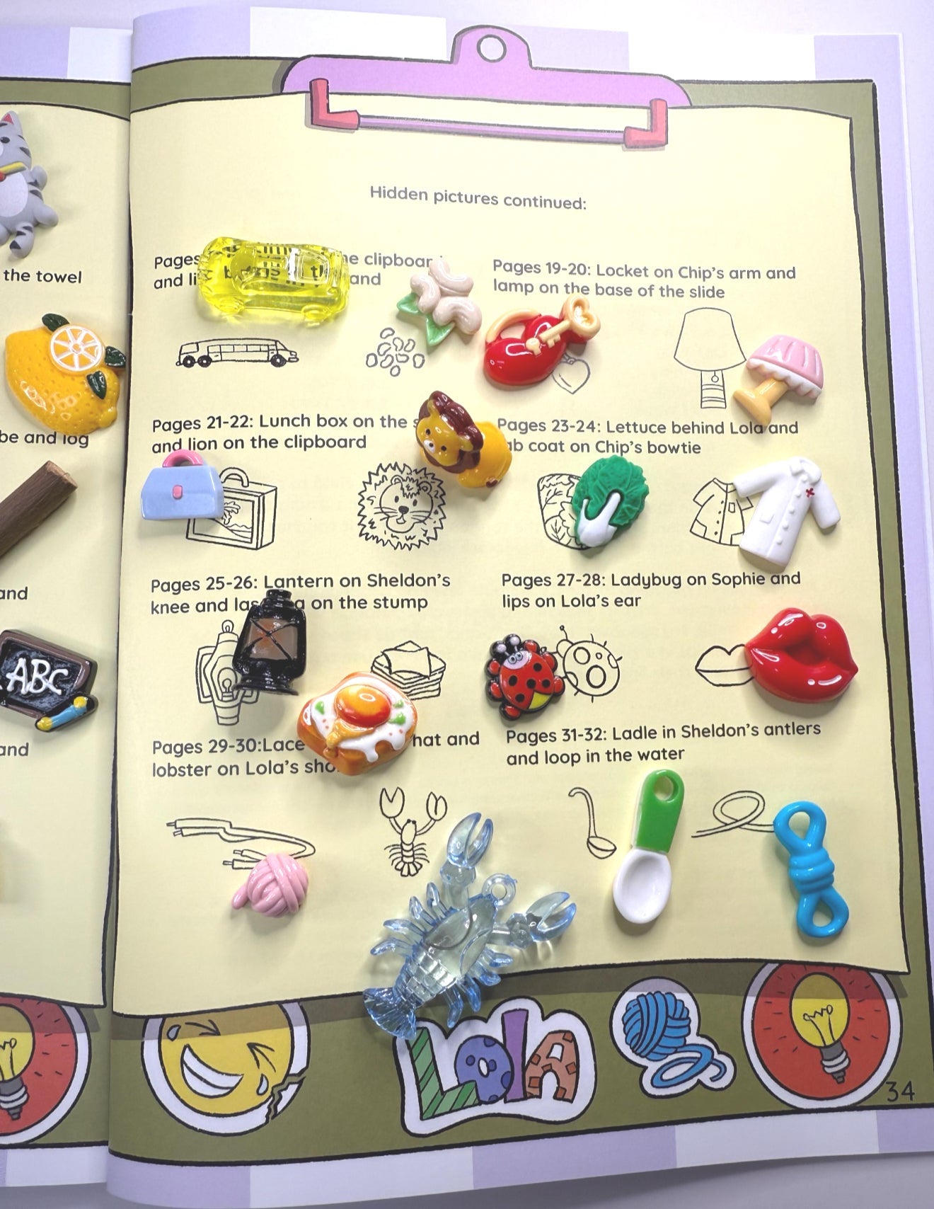 Make the L Sound Mini Objects Story Kit Lola Says L - Speech Therapy Minis for Articulation - Speech and Smile