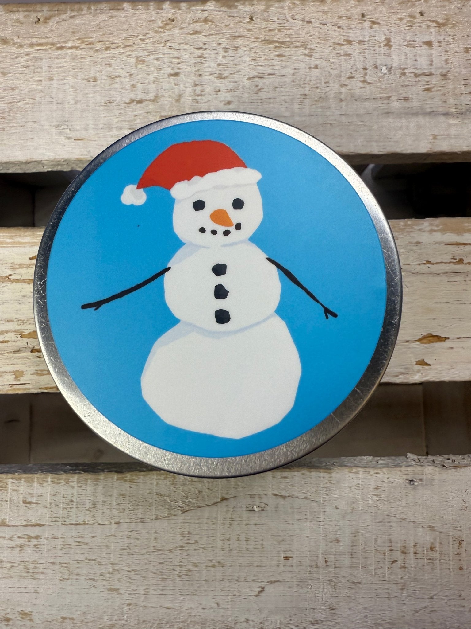 Melted Snowman Activity - Build a Snowman with Playdough and Parts - Winter Sensory Craft - Winter Trinkets - Speech and Smile