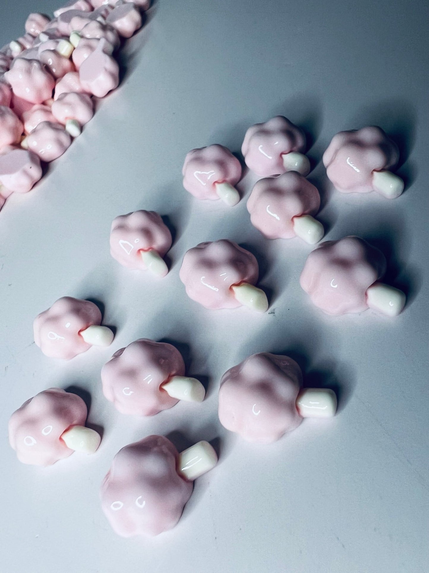 Micro Mini COTTON CANDY Trinkets - Miniature Cotton Candy - Speech Therapy Mini Objects Miniature Doodads - Speech and Smile