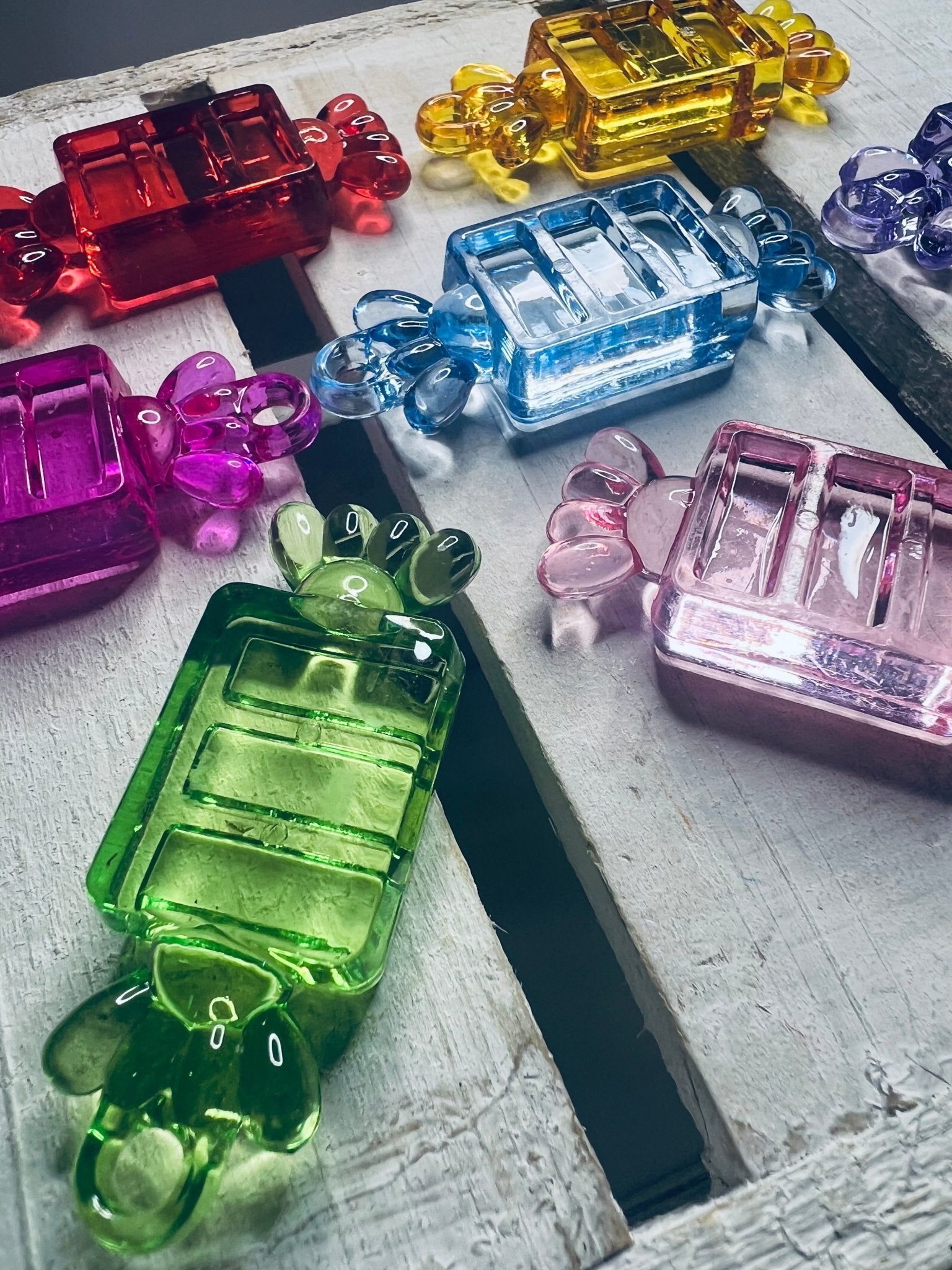Minature Faux Candy Trinkets - Acrylic Candy Charm - Speech and Smile