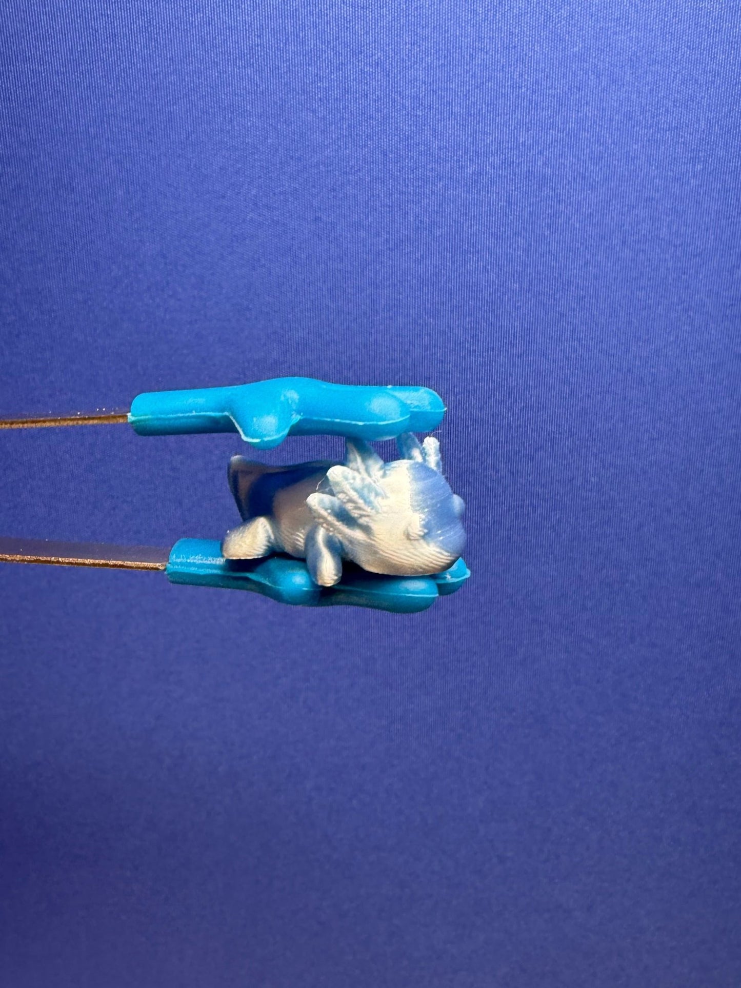 Mini blue Axolotl Figurine Lizard Minis for Speech Therapy & Language Activities | 3D Printed | Talkets™ - Speech and Smile