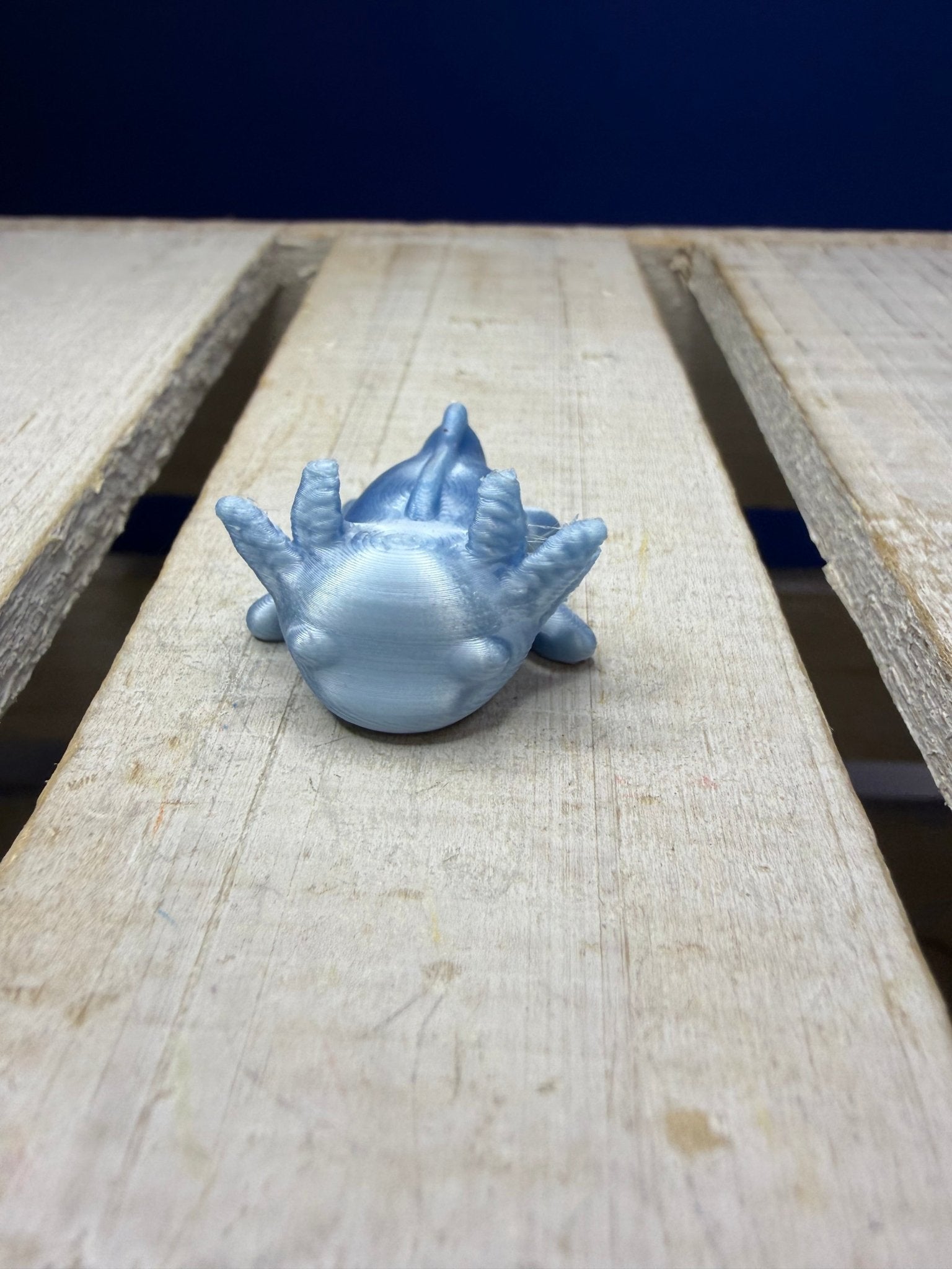 Mini blue Axolotl Figurine Lizard Minis for Speech Therapy & Language Activities | 3D Printed | Talkets™ - Speech and Smile