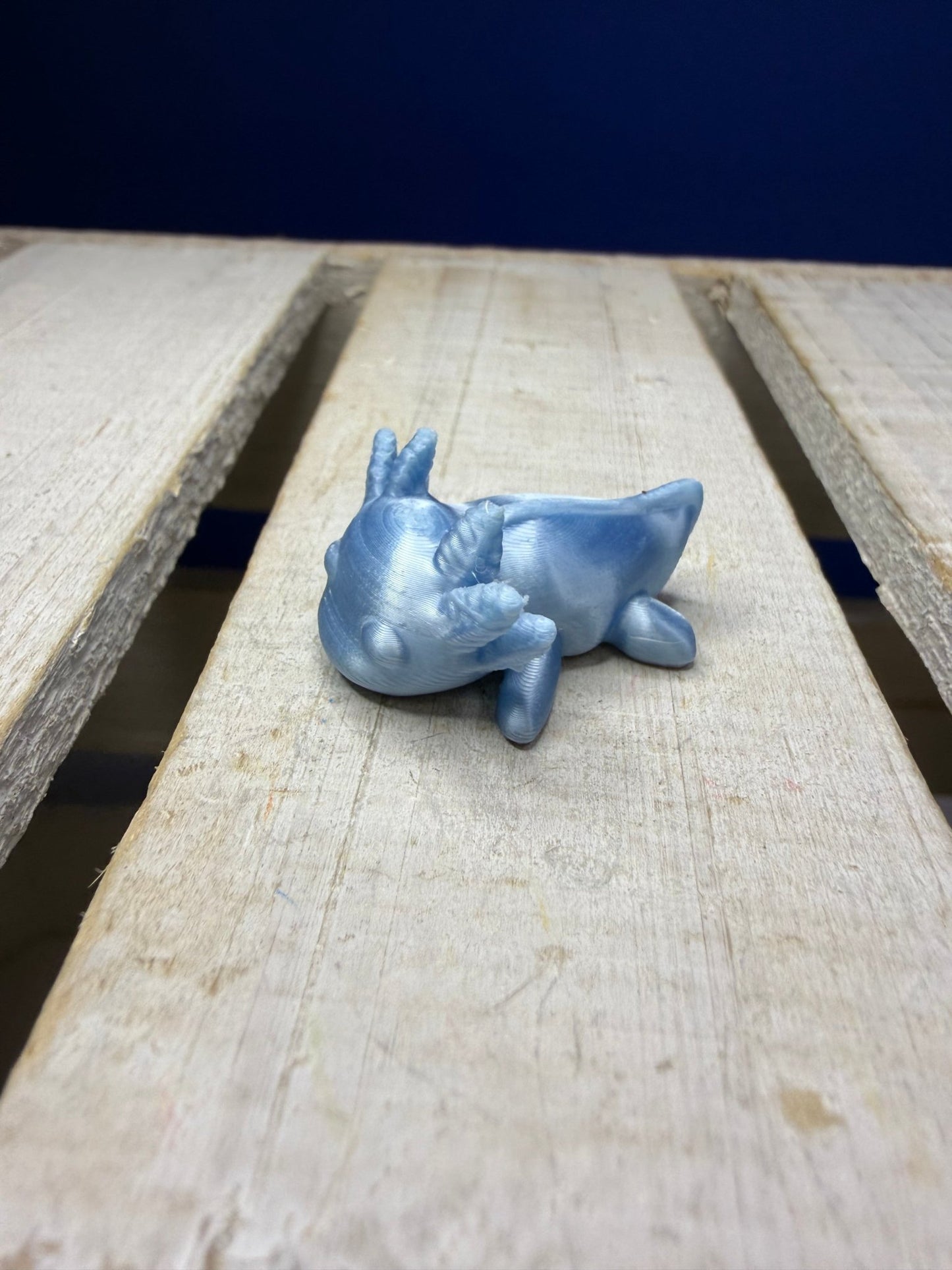 Mini blue Axolotl Figurine Lizard Minis for Speech Therapy & Language Activities | 3D Printed | Talkets™ - Speech and Smile