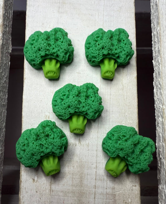 Mini broccoli Trinket Alphabet Objects Speech Therapy Minis Vegetable Trinkets Garden Theme - Speech and Smile