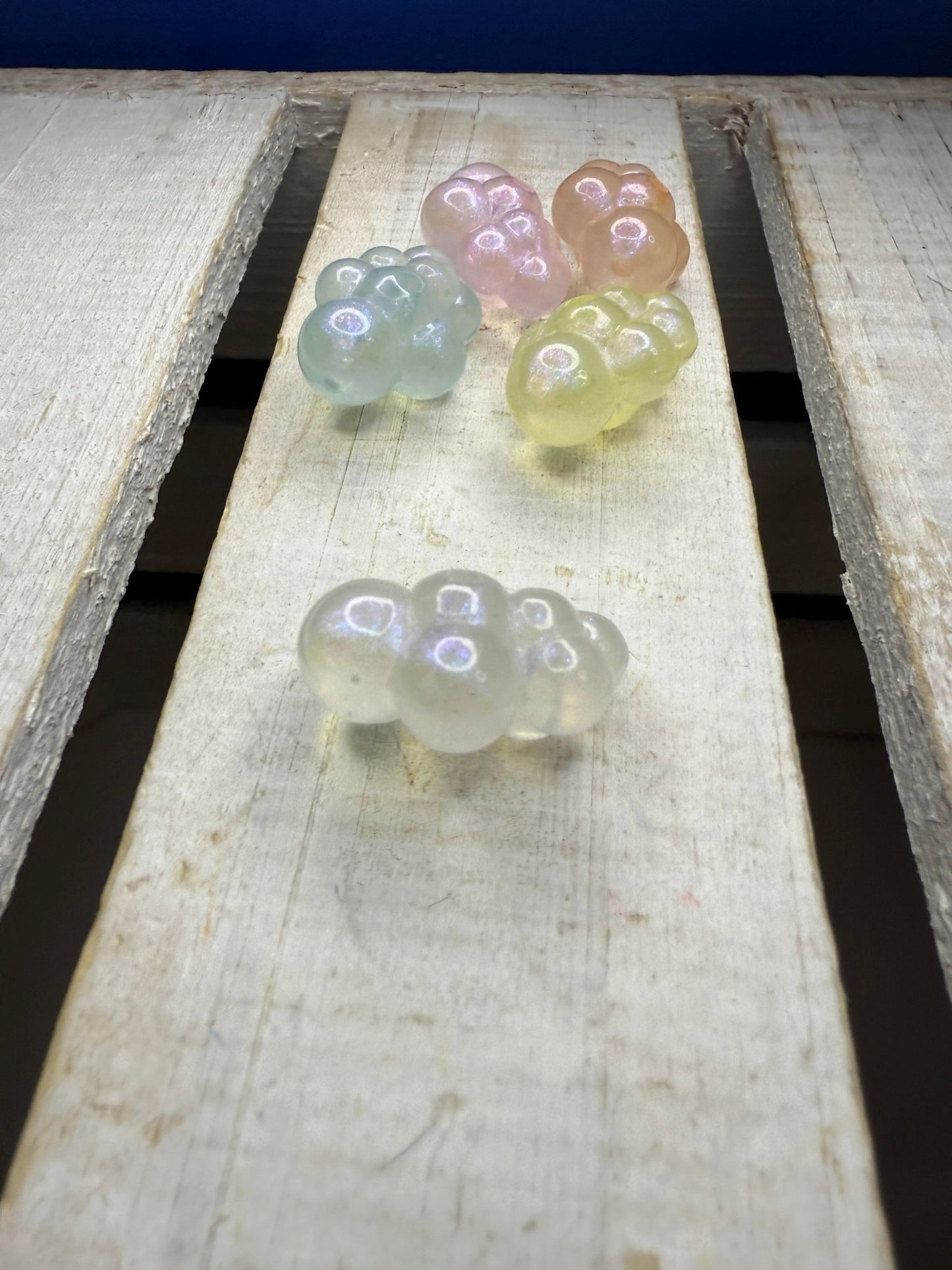 Mini Bubble Bead Trinket - Cloud Weather Miniature Objects Speech Therapy - Speech and Smile