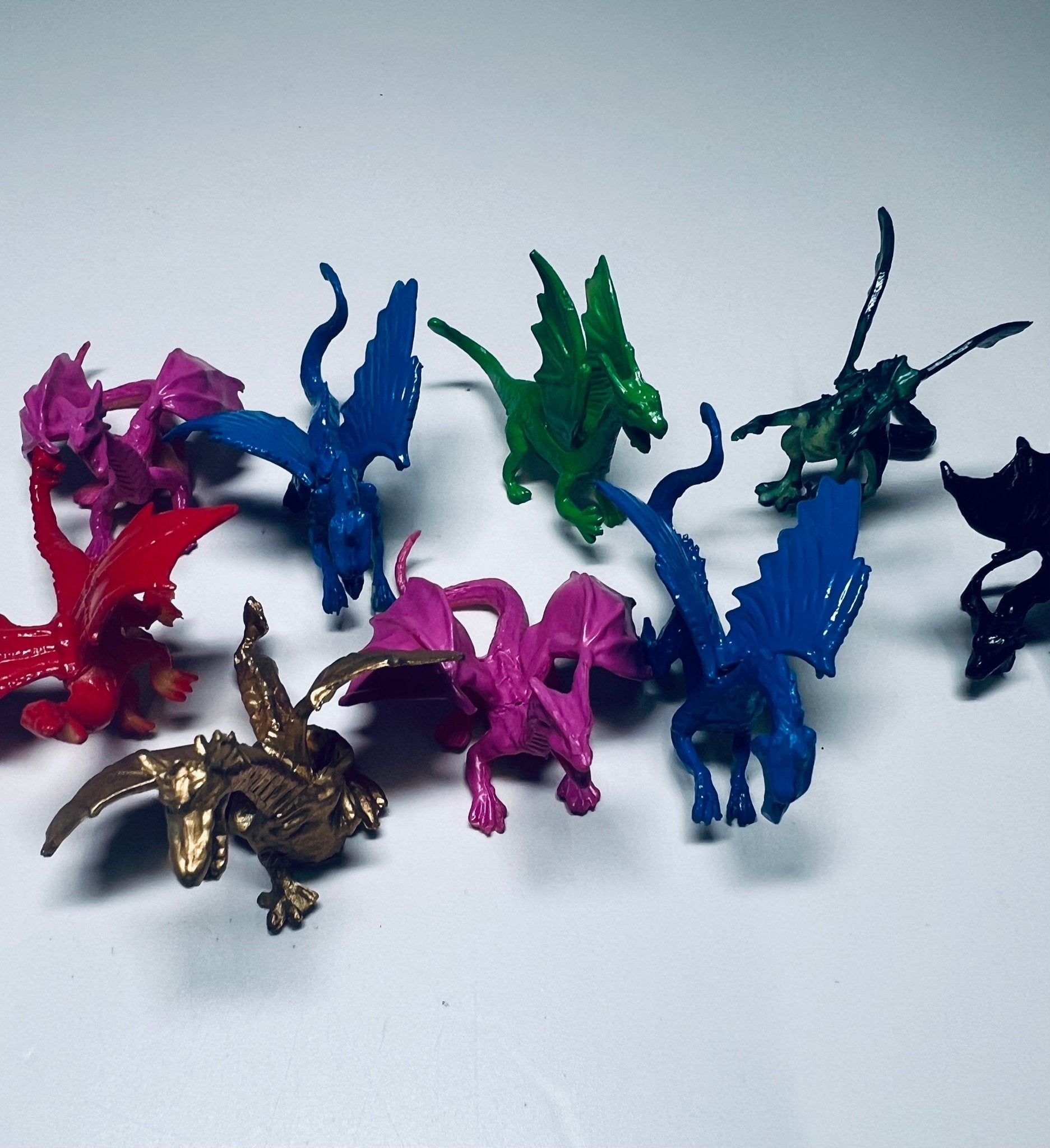 Mini DRAGON Object - Dragon Trinket - Trinkets - Speech Therapy Mini Objects - Miniature Castle Objects - Trinkets - Doodads - Speech and Smile