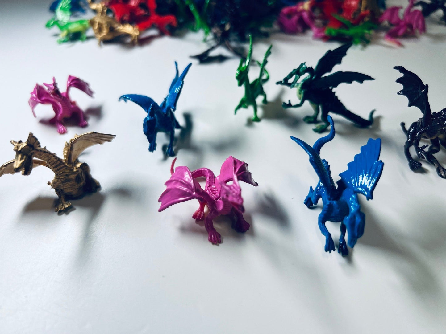 Mini DRAGON Object - Dragon Trinket - Trinkets - Speech Therapy Mini Objects - Miniature Castle Objects - Trinkets - Doodads - Speech and Smile