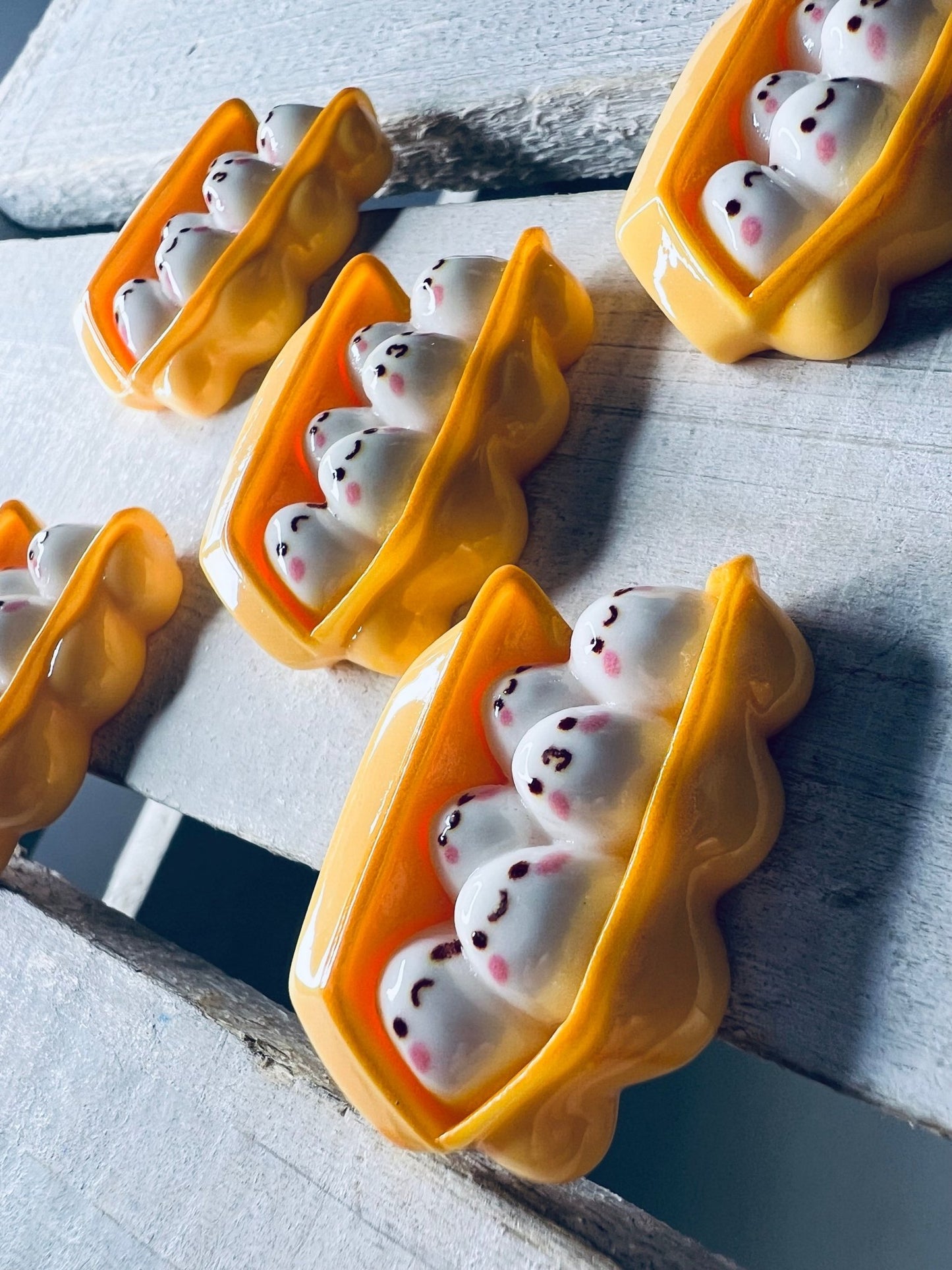 Mini Eggs Trinket Faux Eggs Food Minis Grocery Theme Doodads Dollhouse Montessori Objects Vowel Speech Therapy Mini Objects - Speech and Smile