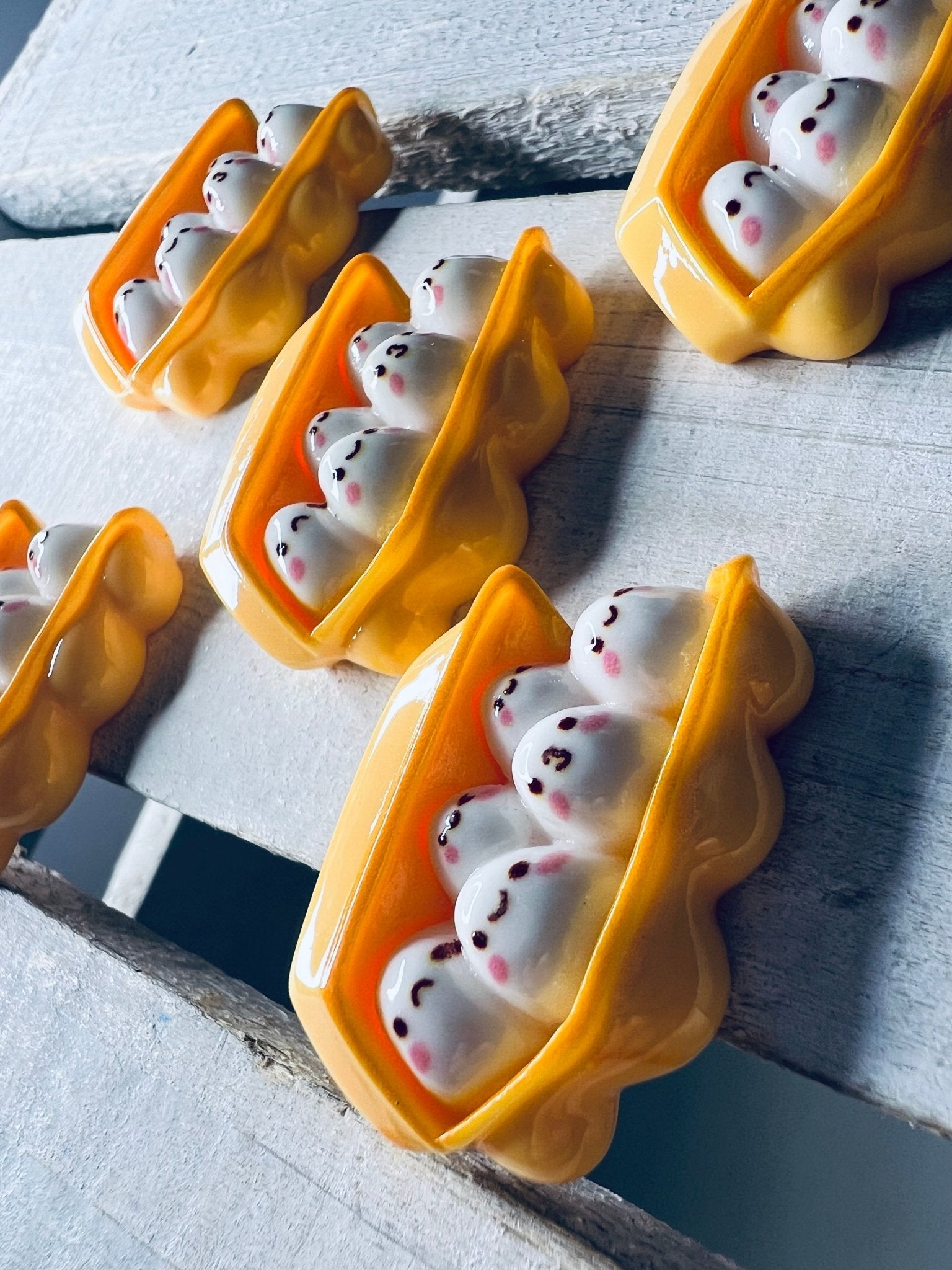 Mini Eggs Trinket Faux Eggs Food Minis Grocery Theme Doodads Dollhouse Montessori Objects Vowel Speech Therapy Mini Objects - Speech and Smile