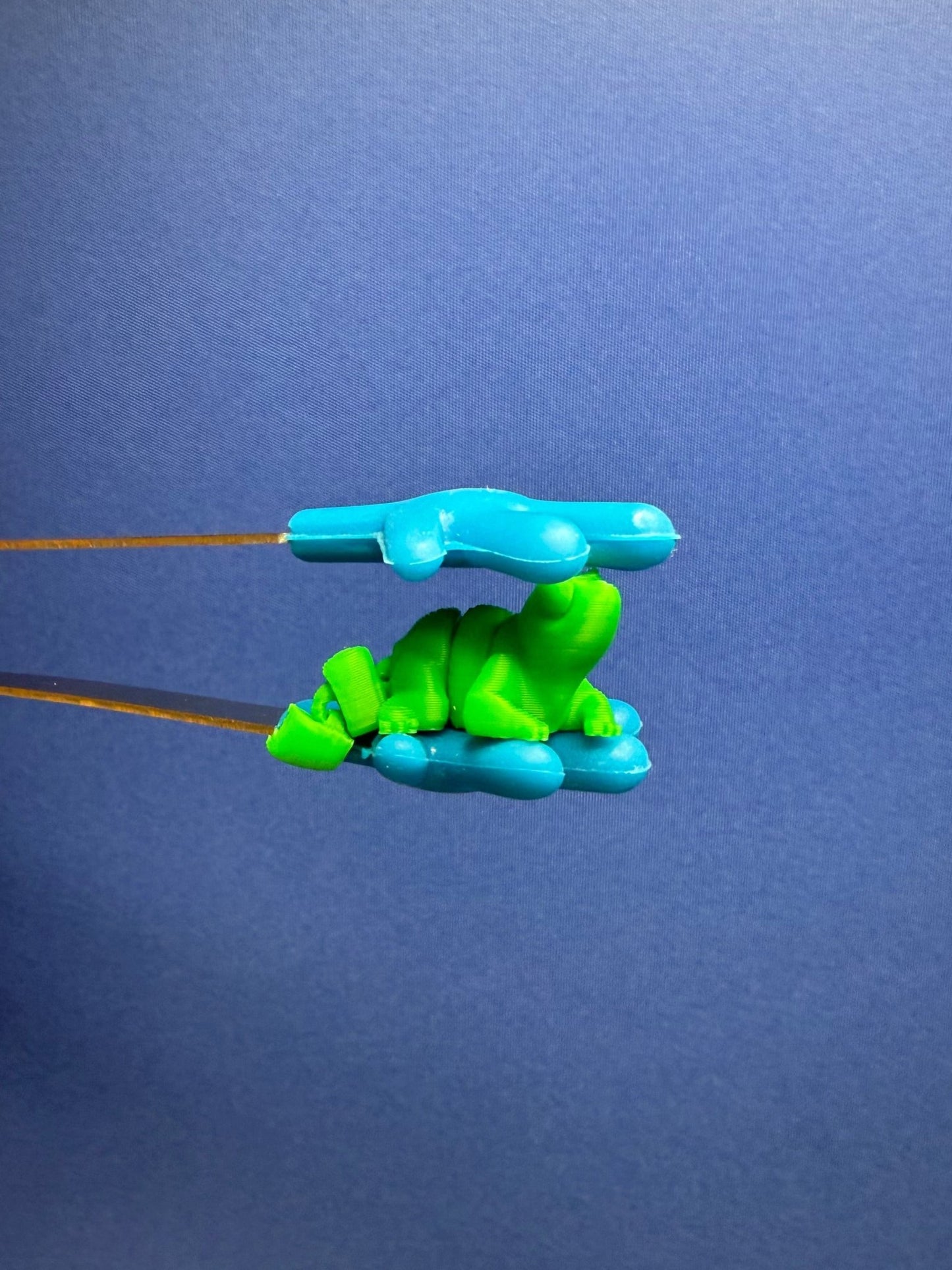 Mini Flexi Iguana Figurine | 3D Printed Fidget Toy for Speech Therapy Activities - Speech and Smile