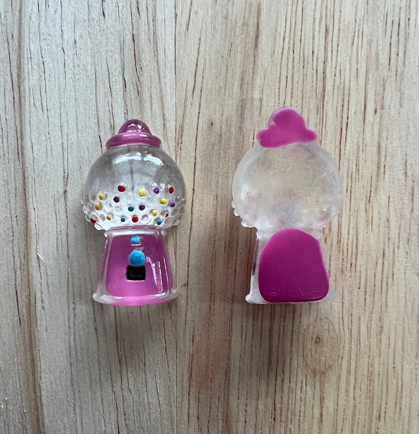 Mini GUMBALL Machine Trinket - Faux Candy Minis - Speech and Smile
