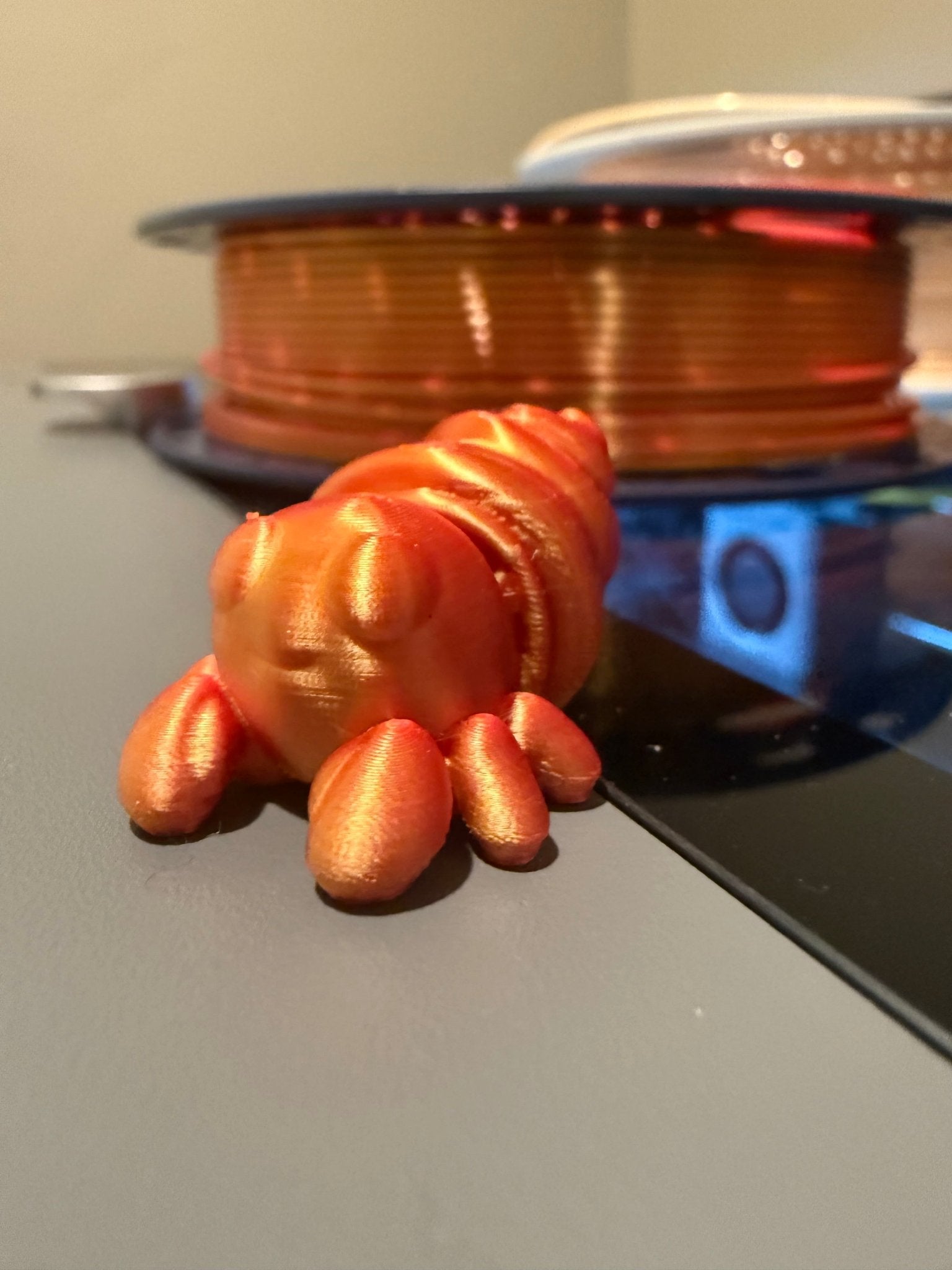 Mini Hermit Crab Trinket – Ocean theme Mini Objects for Speech Therapy - 3D Printed | Talkets™ - Speech and Smile