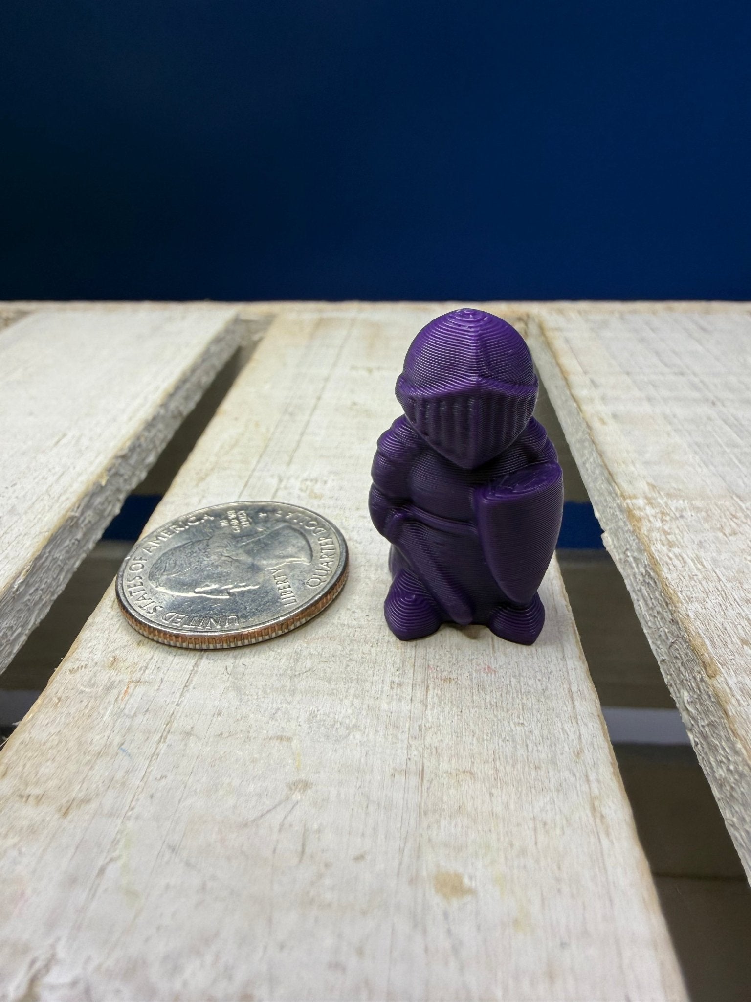 Mini Knight Figurine – Mini Object for Speech Therapy & Language Activities | 3D Printed | Talkets™ - Speech and Smile