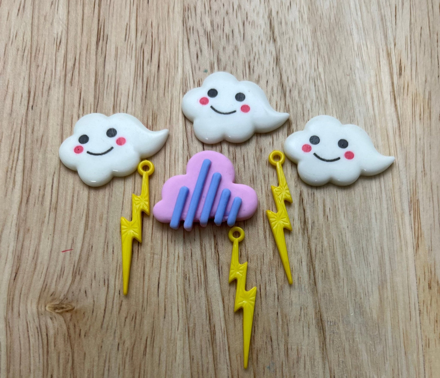 Mini Lightening Bolt Trinket Weather Mini Objects Speech Therapy Letter Z Alphabet Objects Z is for Zap - Speech and Smile