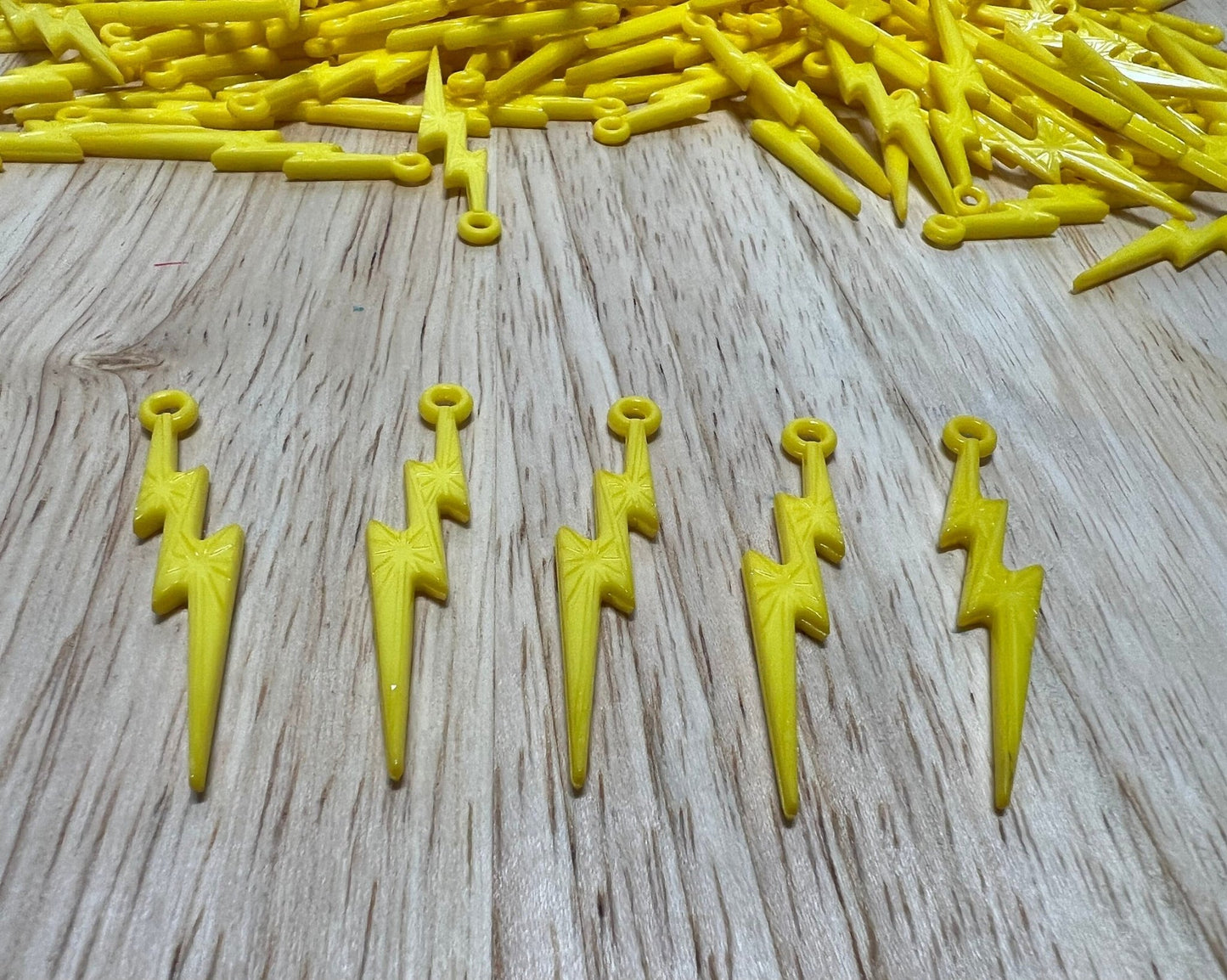 Mini Lightening Bolt Trinket Weather Mini Objects Speech Therapy Letter Z Alphabet Objects Z is for Zap - Speech and Smile