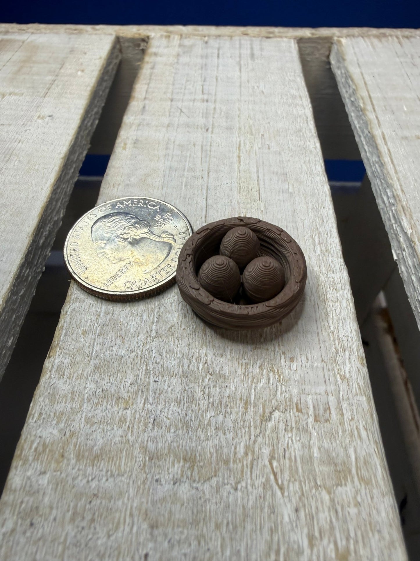 Mini Nest – Mini Object for Speech Therapy & Language Activities | 3D Printed | Talkets™ - Speech and Smile