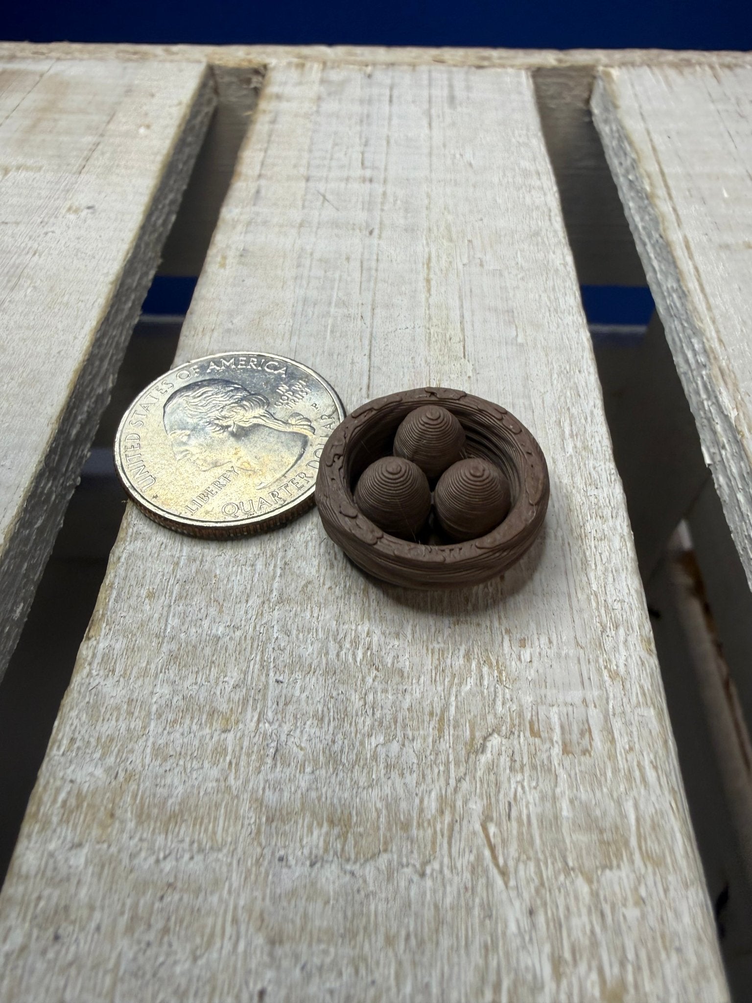 Mini Nest – Mini Object for Speech Therapy & Language Activities | 3D Printed | Talkets™ - Speech and Smile