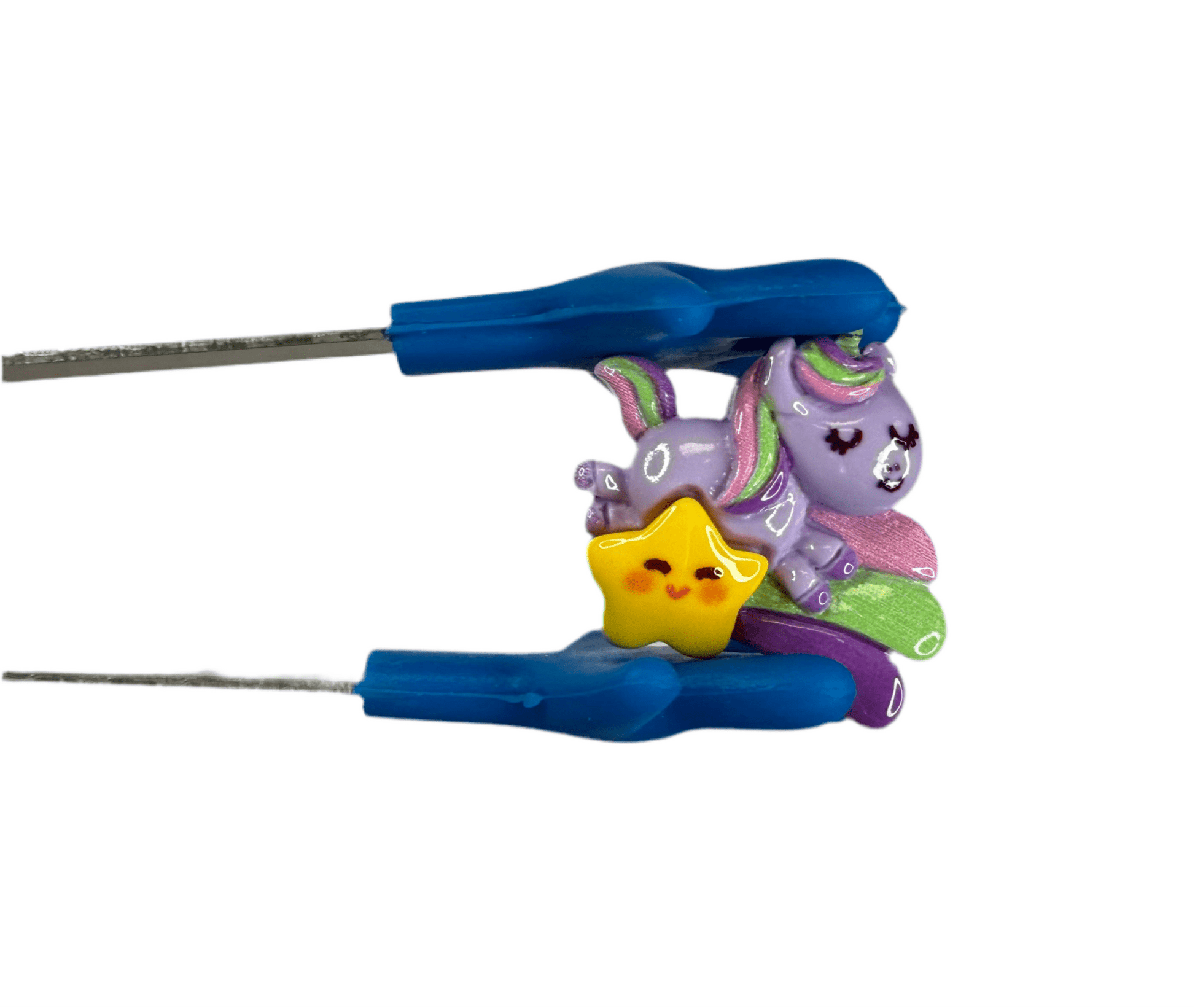 Mini Purple Unicorn Object – Speech Therapy Mini Objects, Mystical Miniatures, Fairytale Trinkets, Letter U Alphabet Object - Speech and Smile
