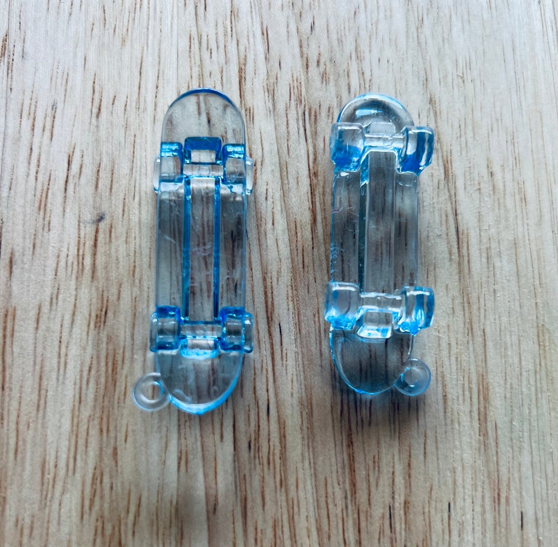 Mini SKATEBOARD Object - Speech Therapy Mini Objects - Speech Trinkets - SPORTS Theme Objects - Acrylic Skateboard Charm - TOY theme Trinkets - Speech and Smile