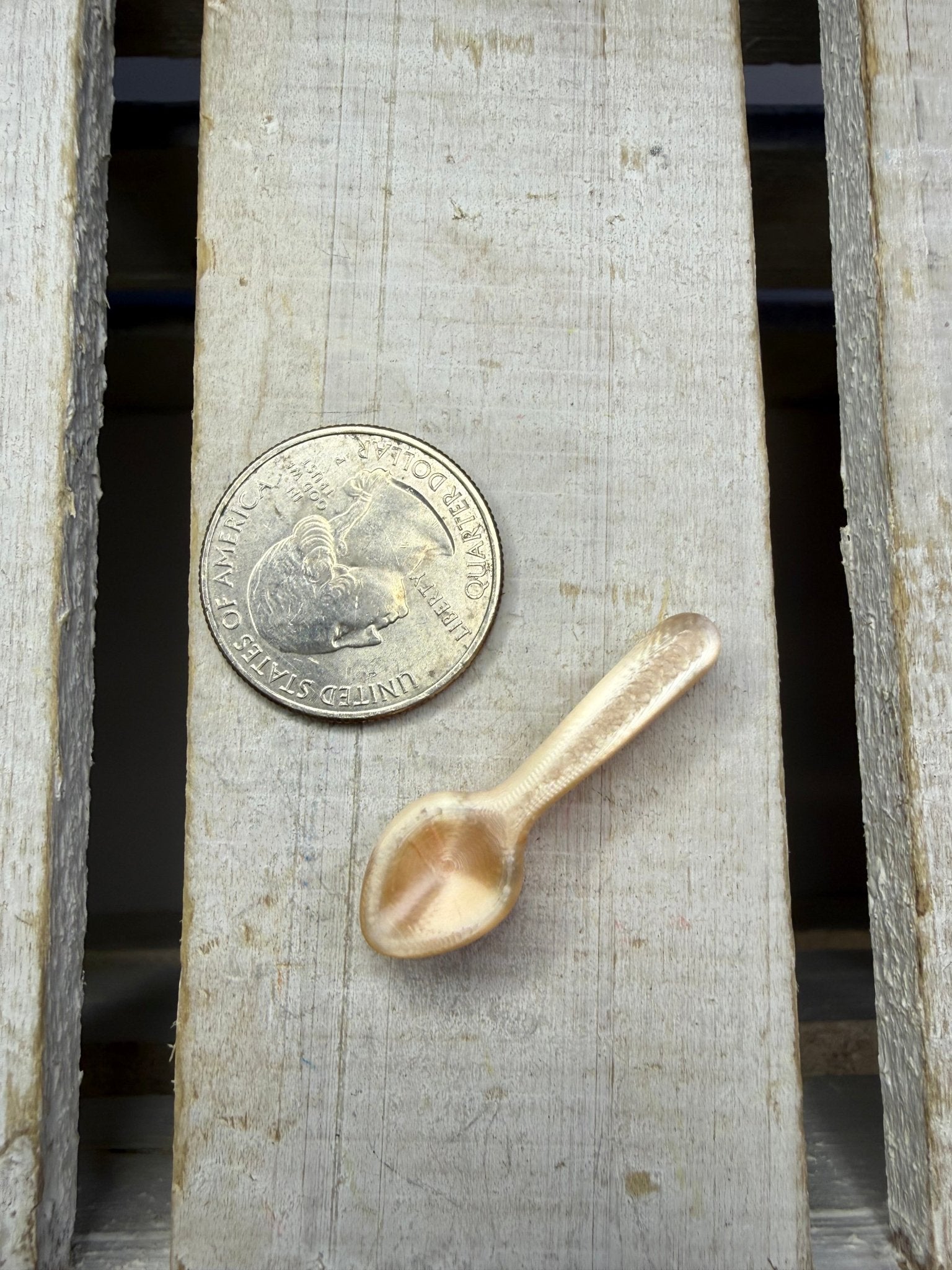 Mini Spoon Trinket - Kitchen theme Mini Object for Speech Therapy & Language Activities | 3D Printed | Talkets™ - Speech and Smile