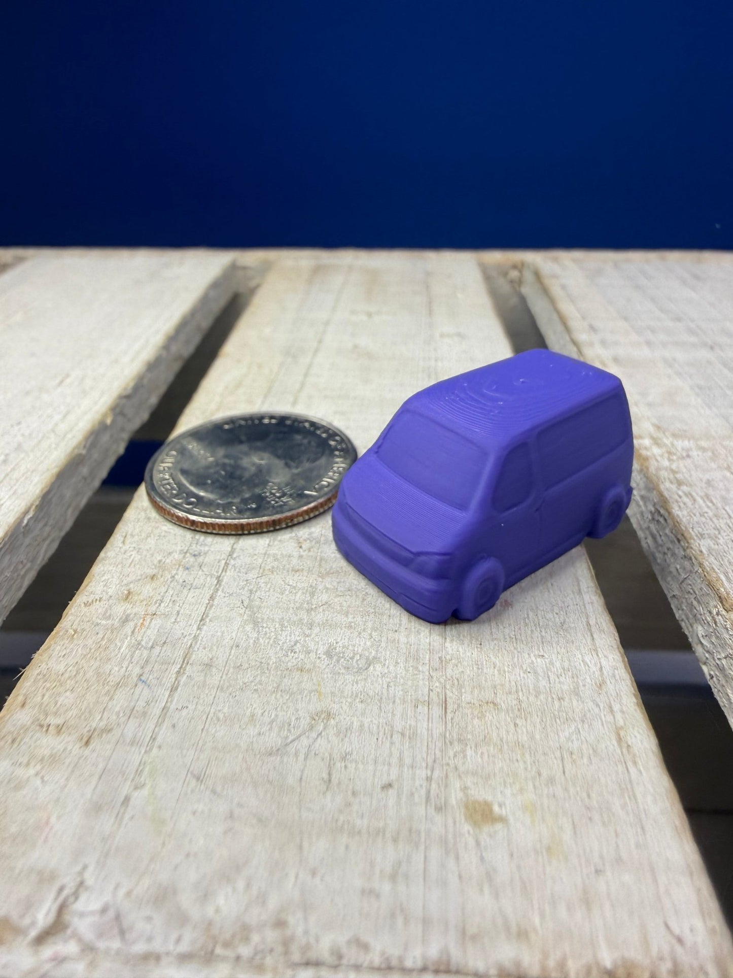Mini Van – Mini Object for Speech Therapy & Language Activities | 3D Printed | Talkets™ - Speech and Smile
