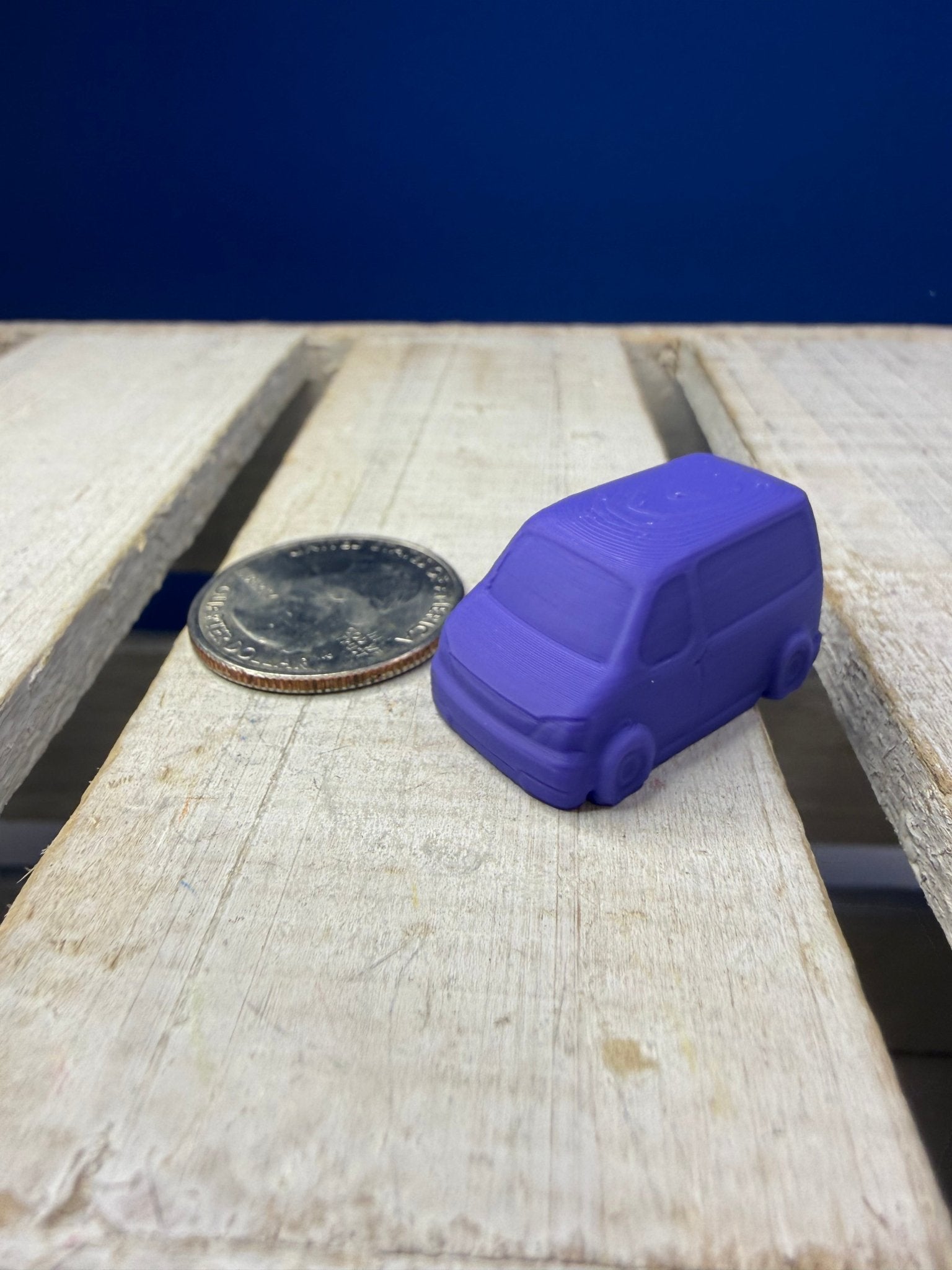 Mini Van – Mini Object for Speech Therapy & Language Activities | 3D Printed | Talkets™ - Speech and Smile