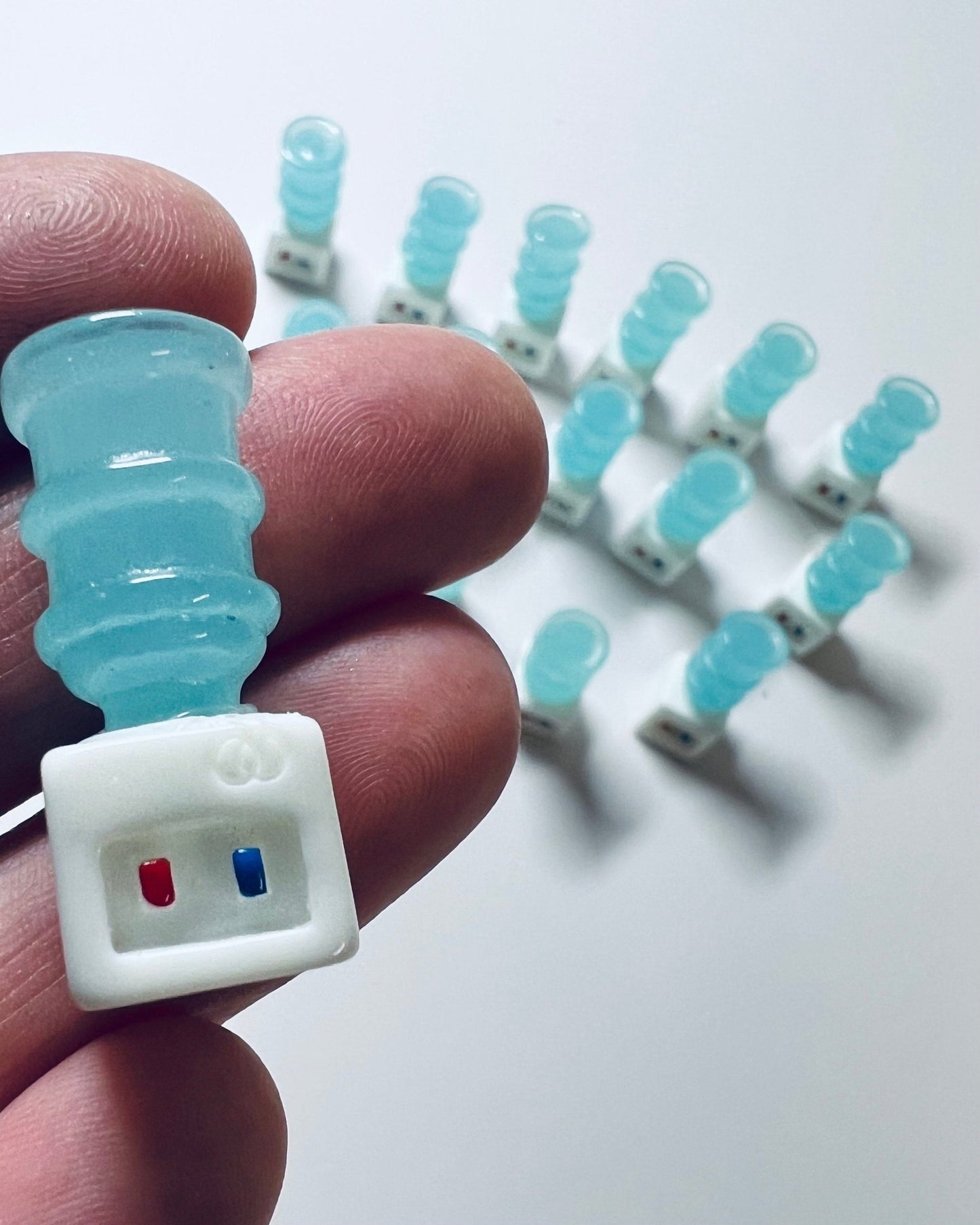 Mini WATER COOLER Trinket - Dollhouse Miniatures - Speech Therapy Mini Objects - Trinkets - Doodads - Speech and Smile