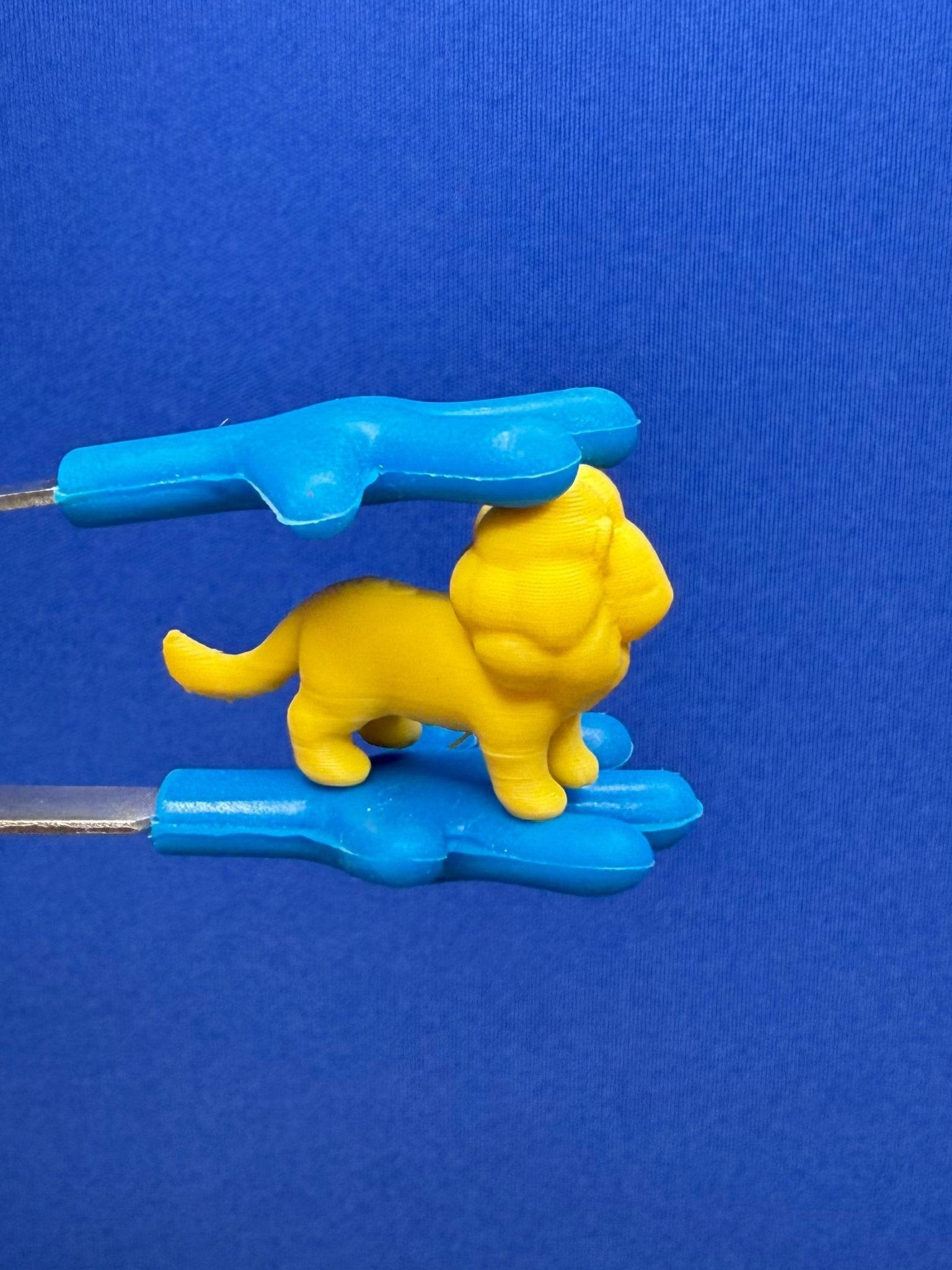 Mini yellow Lion –Animal Mini Object for Speech Therapy & Language Activities | 3D Printed | Talkets™ - Speech and Smile