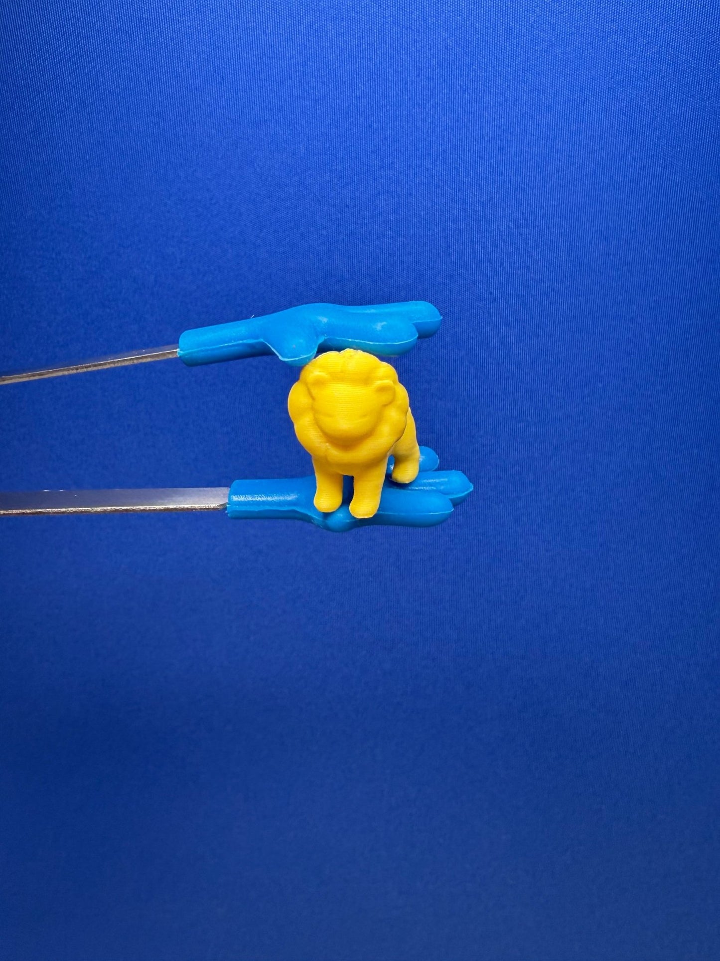Mini yellow Lion –Animal Mini Object for Speech Therapy & Language Activities | 3D Printed | Talkets™ - Speech and Smile