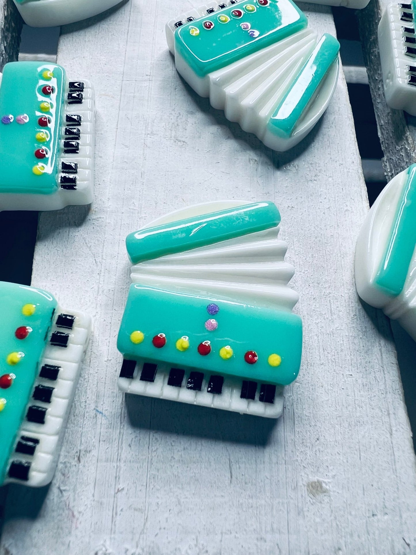 Miniature Accordion Trinket Mini Objects for Speech therapy Music Theme Mini Instrument Trinkets Doodads - Speech and Smile