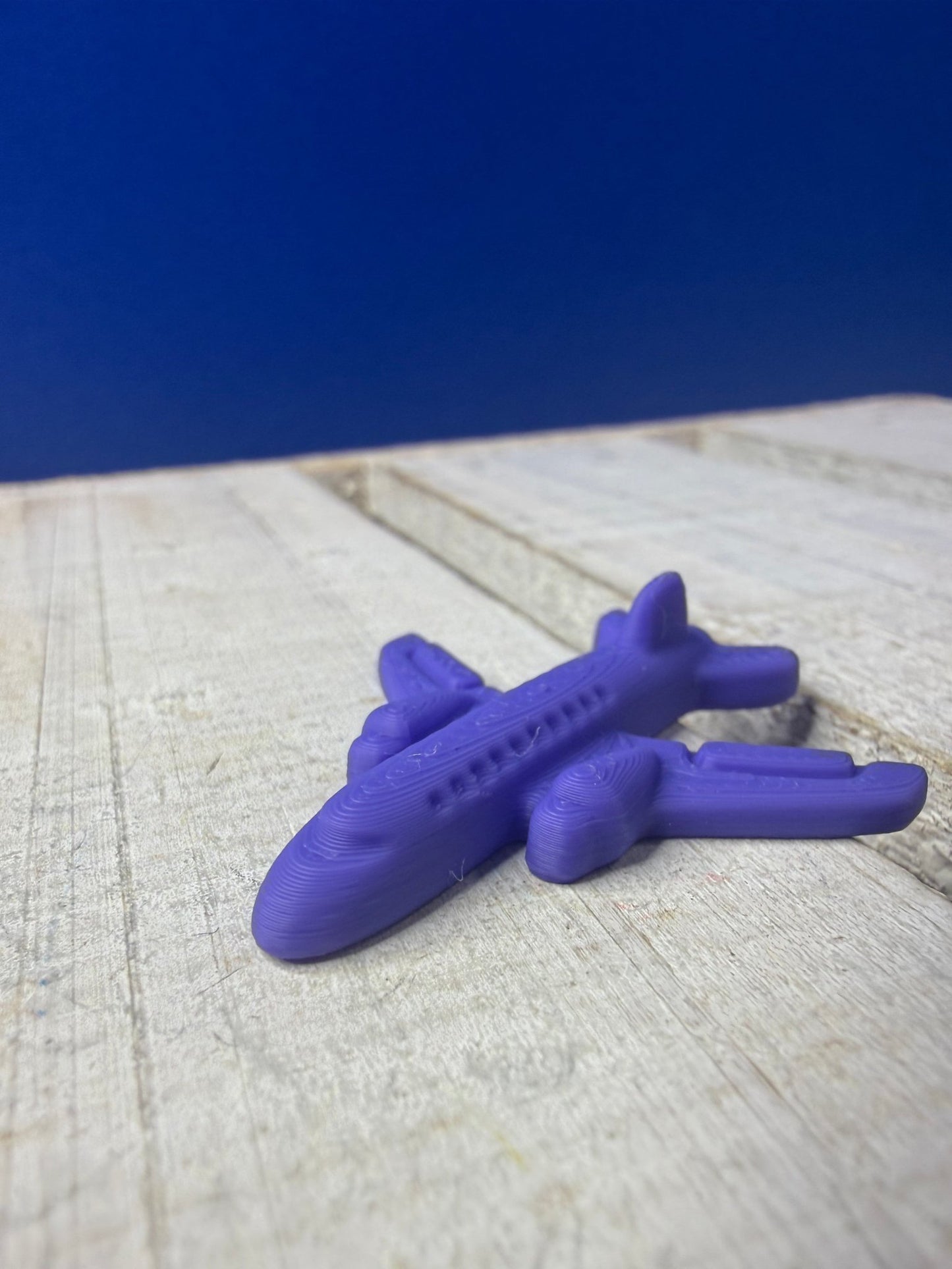 Miniature AIRPLANE Mini Jet - Speech Therapy Mini Objects Transportation Theme - Mini Plane - Speech and Smile