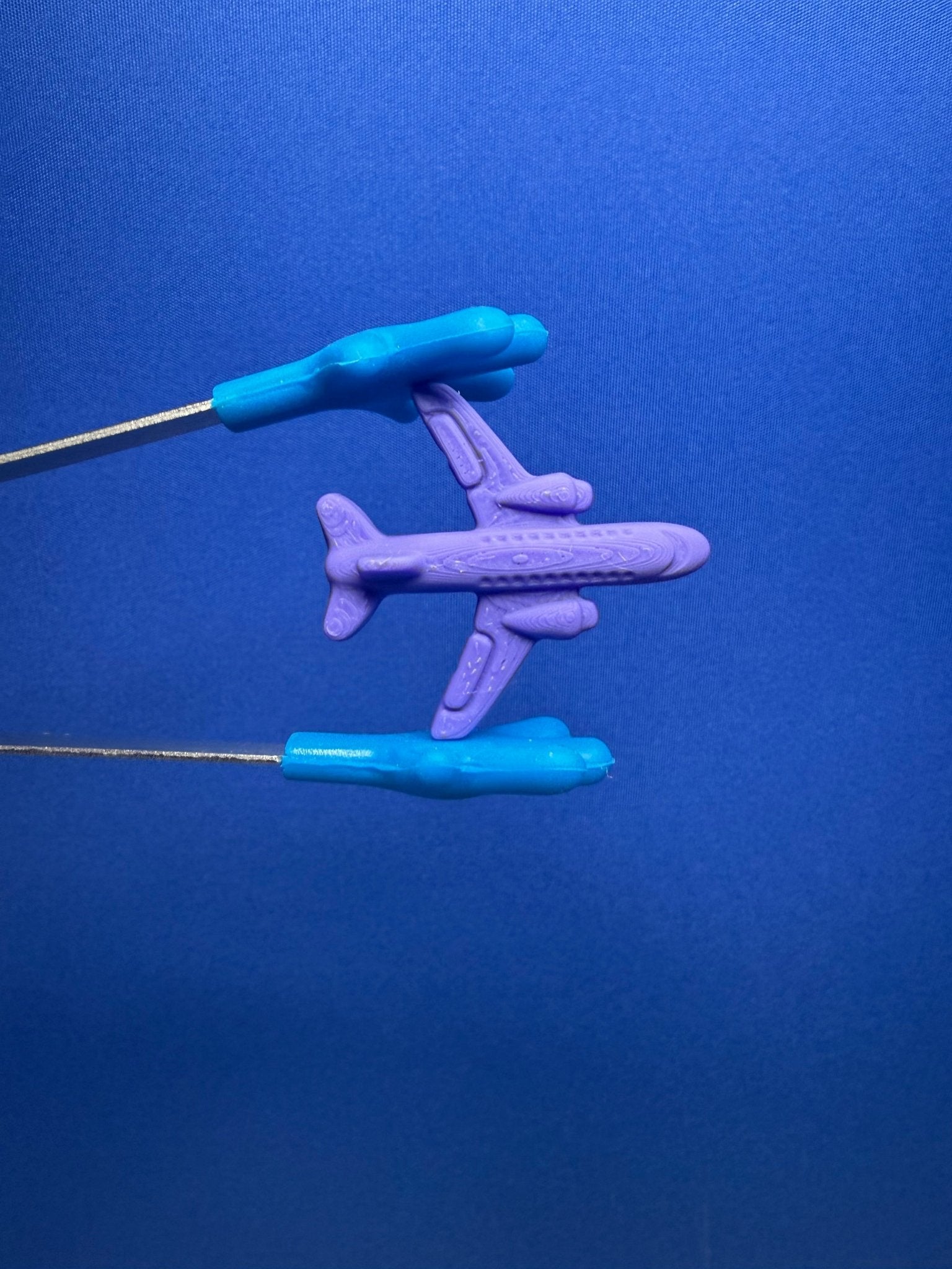 Miniature AIRPLANE Mini Jet - Speech Therapy Mini Objects Transportation Theme - Mini Plane - Speech and Smile