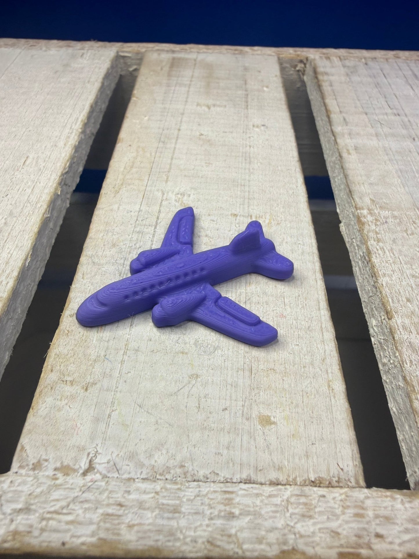 Miniature AIRPLANE Mini Jet - Speech Therapy Mini Objects Transportation Theme - Mini Plane - Speech and Smile