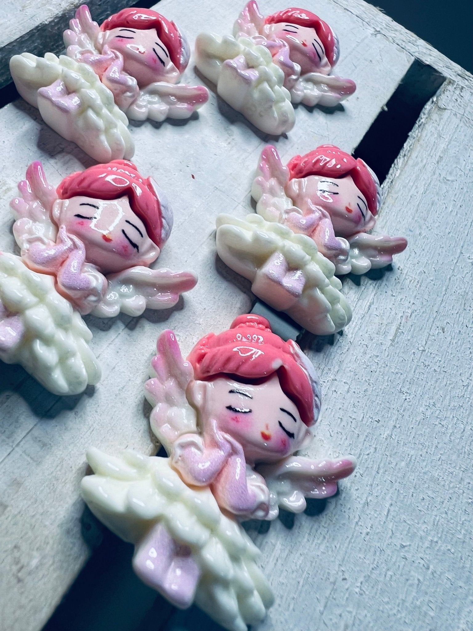 Miniature Angel Mini Fairy Trinket Mini Objects Speech Therapy J sound Doodads - Montessori Minis - Speech and Smile