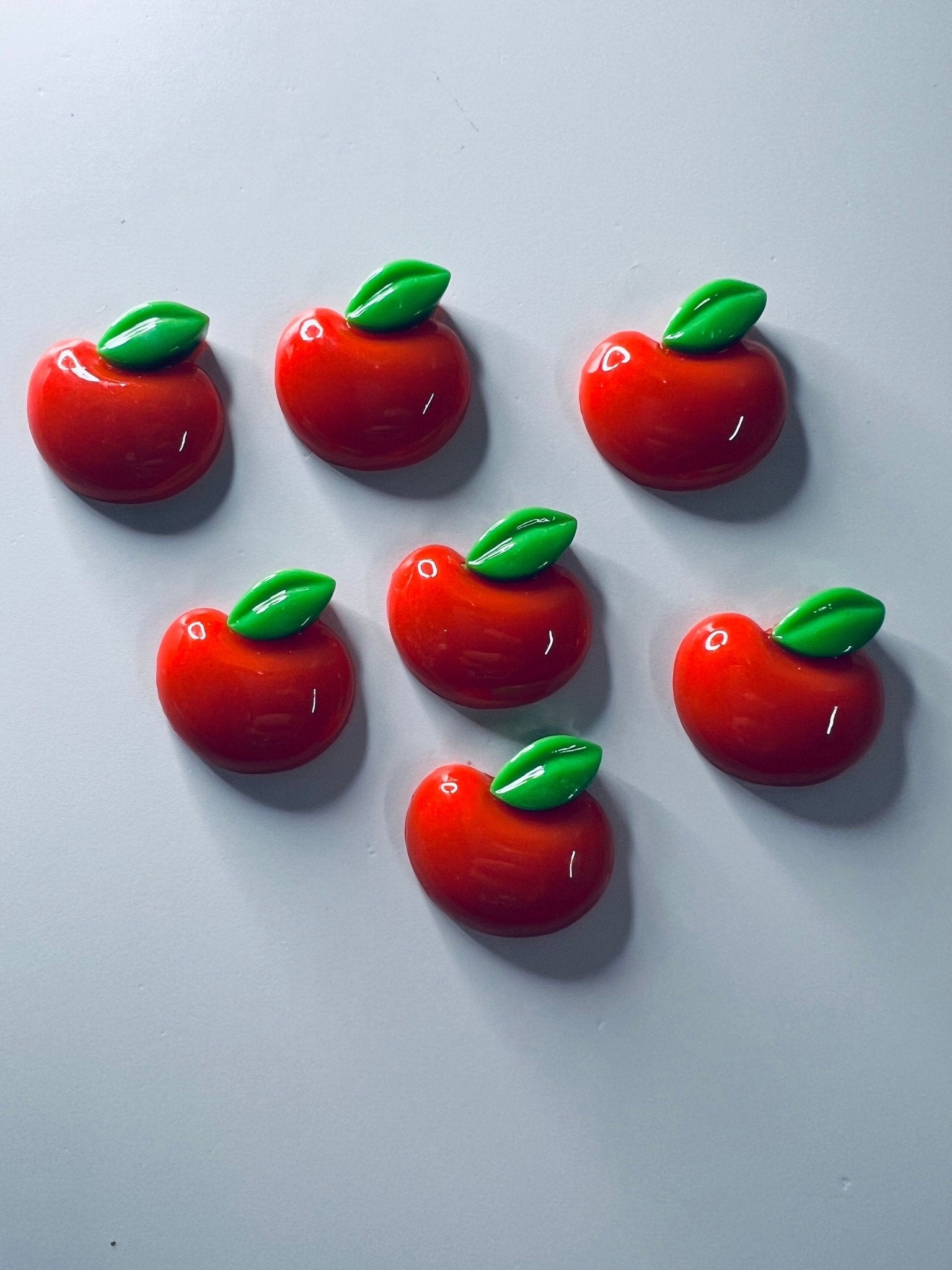 Miniature APPLE Object - Alphabet Objects - Fruit Trinkets - Montessori Language Objects - Minis for Speech Sounds - Alphabet Trinkets - Speech and Smile
