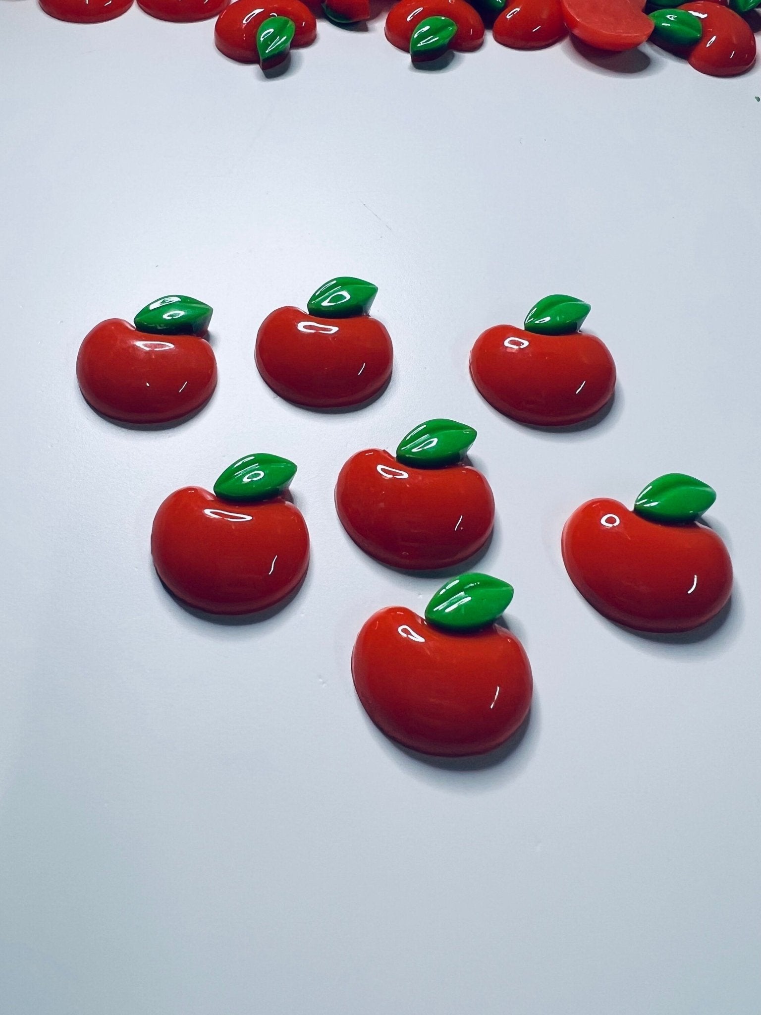Miniature APPLE Object - Alphabet Objects - Fruit Trinkets - Montessori Language Objects - Minis for Speech Sounds - Alphabet Trinkets - Speech and Smile