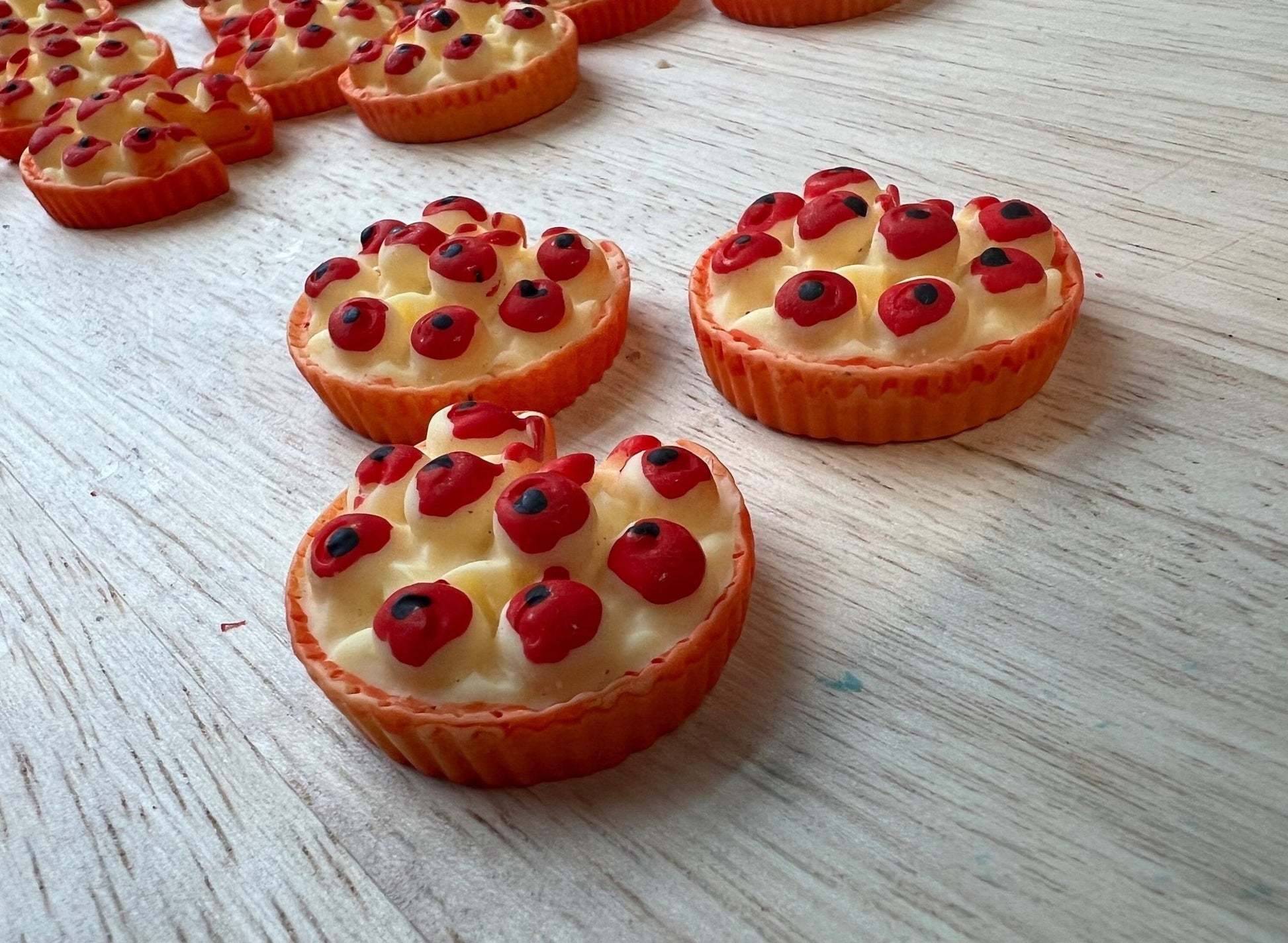 Miniature APPLE PIE Object Thanksgiving Minis - Fall Food Theme Objects Resin Apple Pie Speech Therapy Mini Objects Trinkets - Speech and Smile