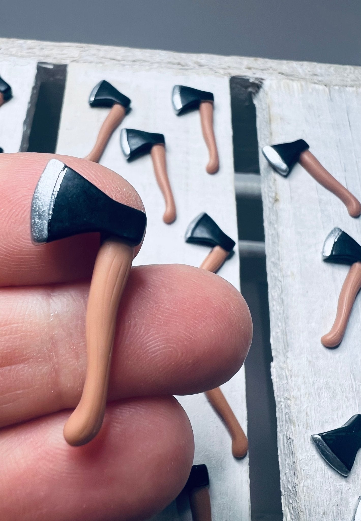 Miniature Ax Trinket Axe Montessori Sound Box Short Vowel Sound Objects Trinkets Mini Objects Speech Therapy - Speech and Smile