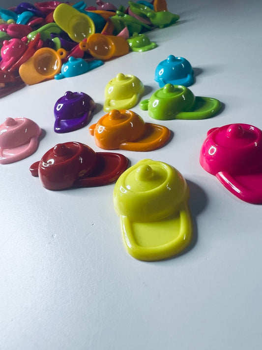 Miniature Ball Cap Object Speech Therapy Mini Objects Objects Clothing Theme Trinkets Acrylic Baseball Hat Charm Object - Speech and Smile