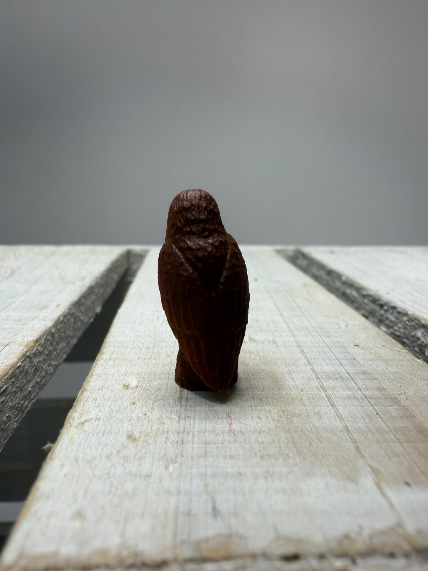 Miniature BARN OWL Figurine – Tiny Animal for Dollhouse, Fairy Garden, Terrarium, Diorama, Forest Minis Speech Therapy Trinkets Say and Play - Speech and Smile