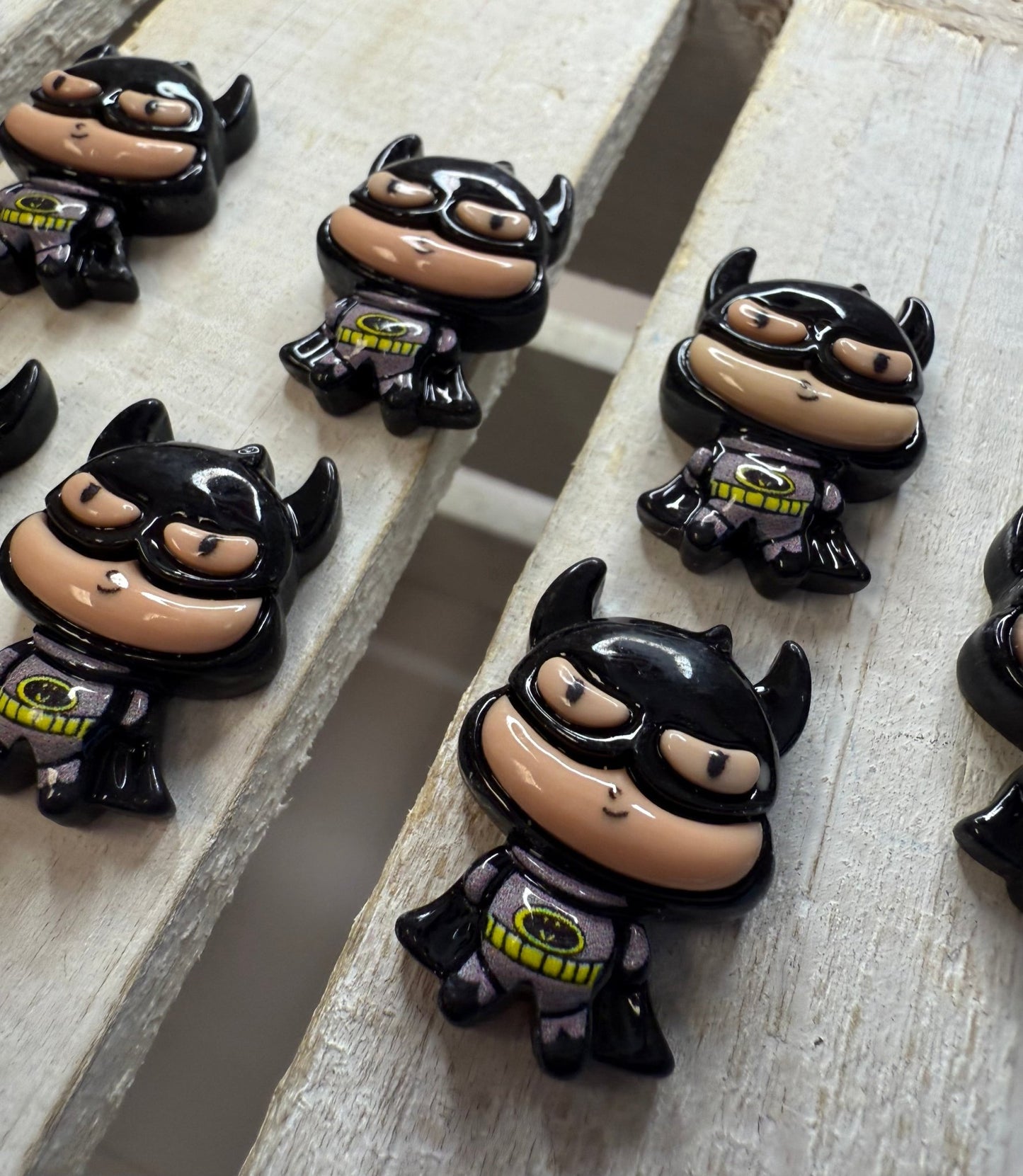 Miniature Batman Figure Mini Superhero Trinket Speech Therapy Mini Objects Alphabet Trinkets Doodads - Speech and Smile