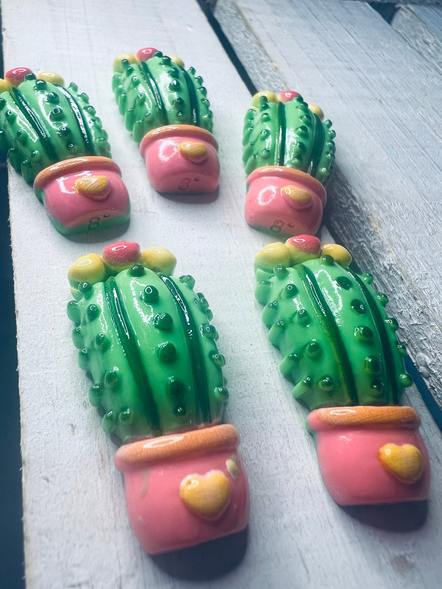 Miniature CACTUS Desert Minis Speech Therapy Mini Objects for Alphabet - Speech and Smile