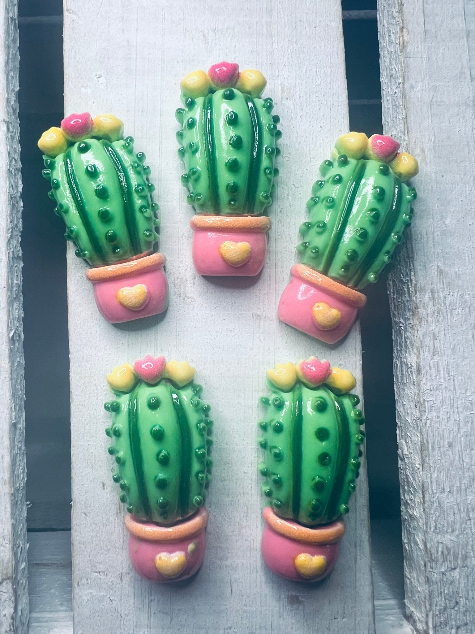 Miniature CACTUS Desert Minis Speech Therapy Mini Objects for Alphabet - Speech and Smile