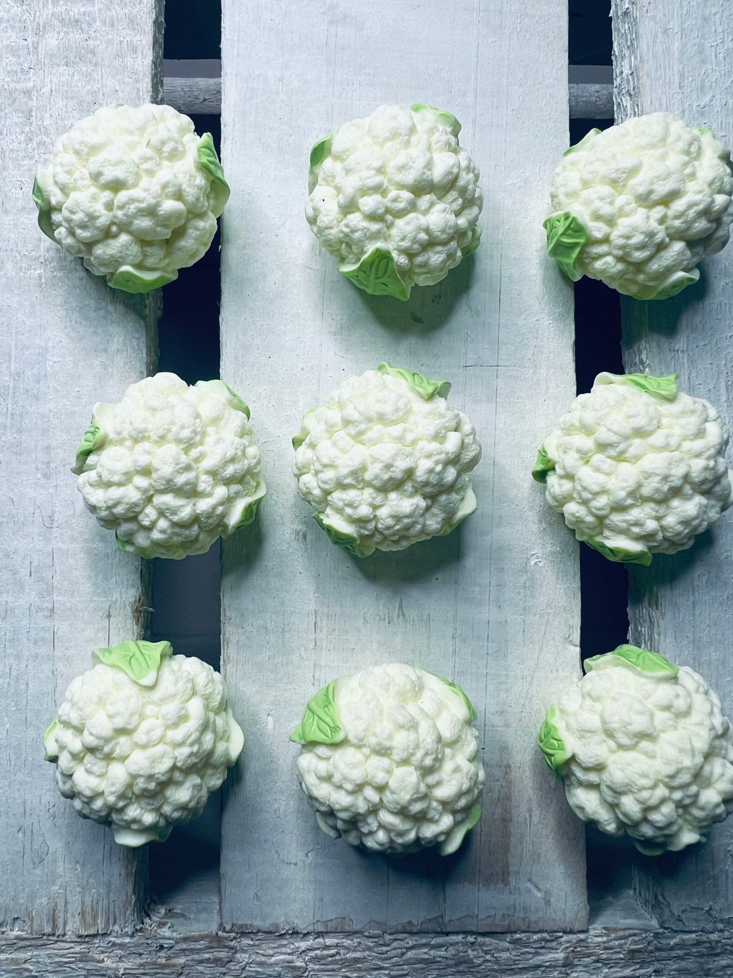 Miniature Cauliflower Trinket – Veggie Mini – Say & Play Mini Object – Speech Therapy – Food Minis – Montessori Sound Minis - Speech and Smile