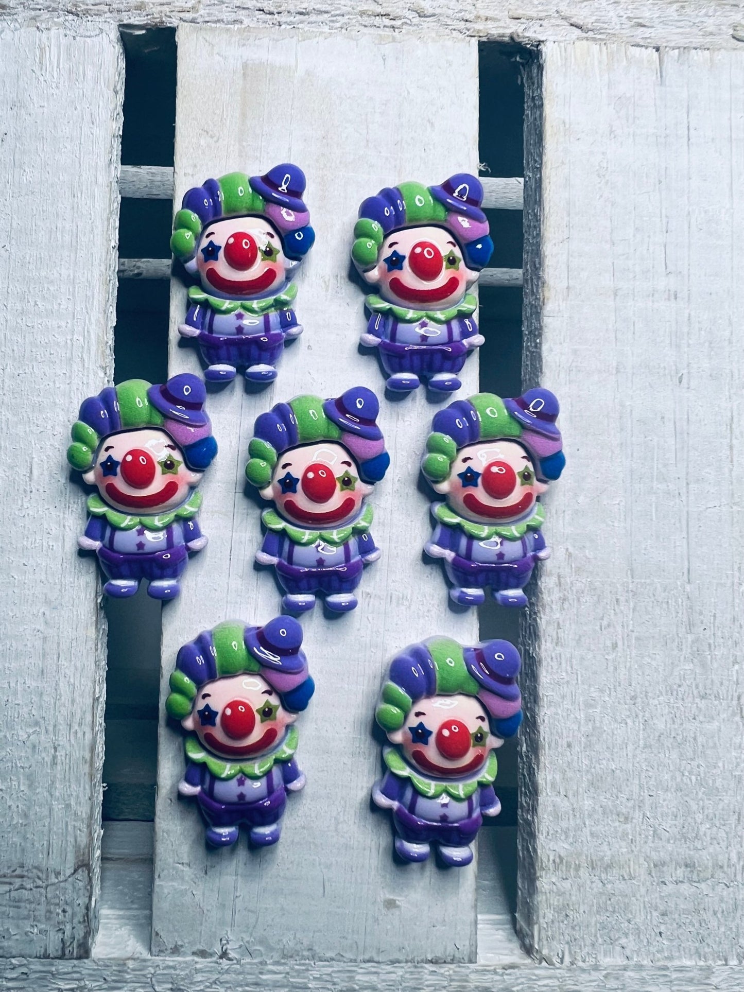 Miniature Clown Trinket Carnival Minis for Speech Therapy Say and Play Mini Objects Montessori Blend Sound Trinkets I Spy Fair Theme - Speech and Smile