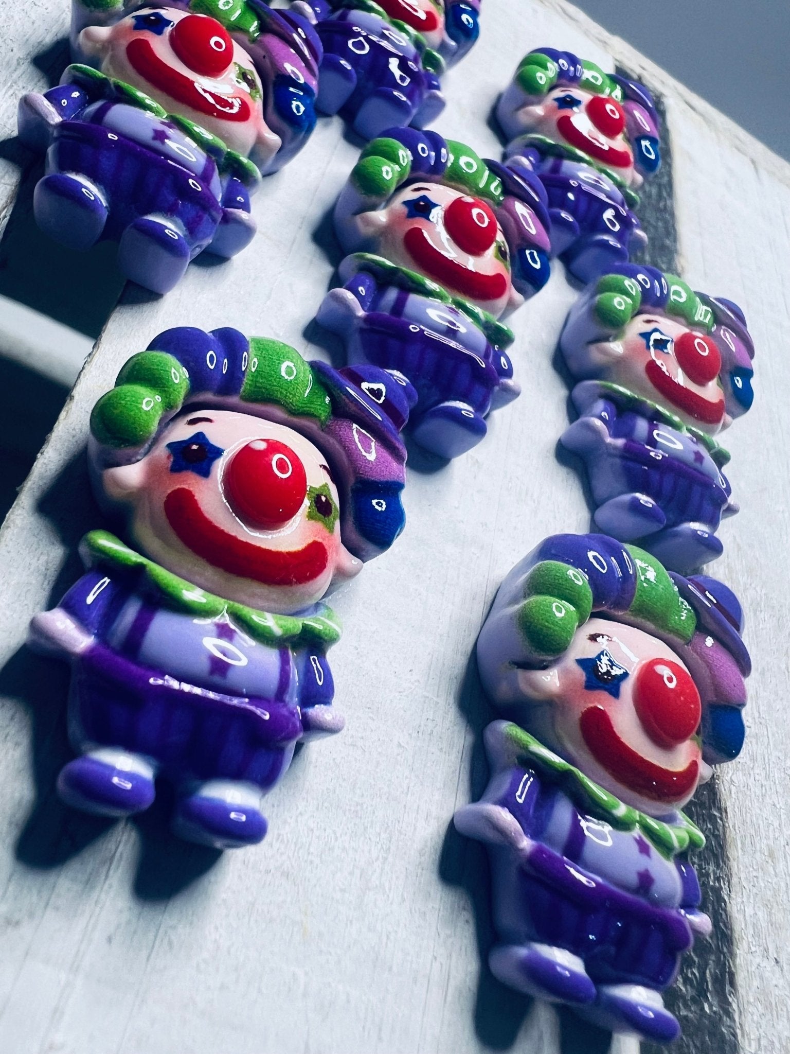 Miniature Clown Trinket Carnival Minis for Speech Therapy Say and Play Mini Objects Montessori Blend Sound Trinkets I Spy Fair Theme - Speech and Smile