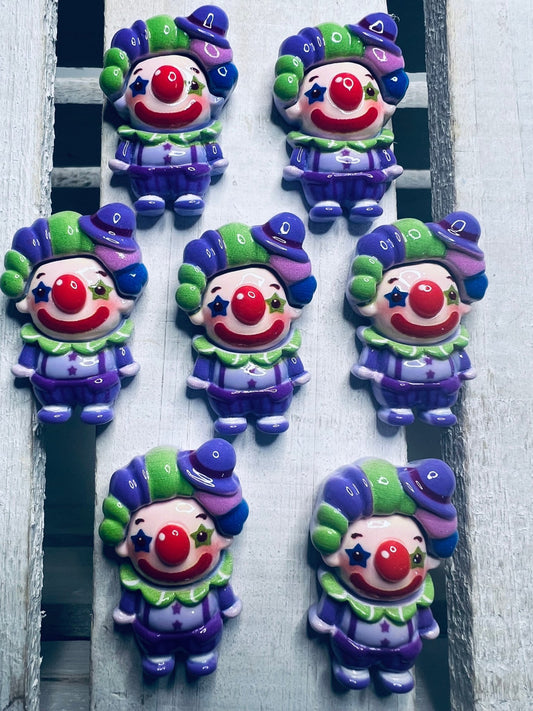 Miniature Clown Trinket Carnival Minis for Speech Therapy Say and Play Mini Objects Montessori Blend Sound Trinkets I Spy Fair Theme - Speech and Smile